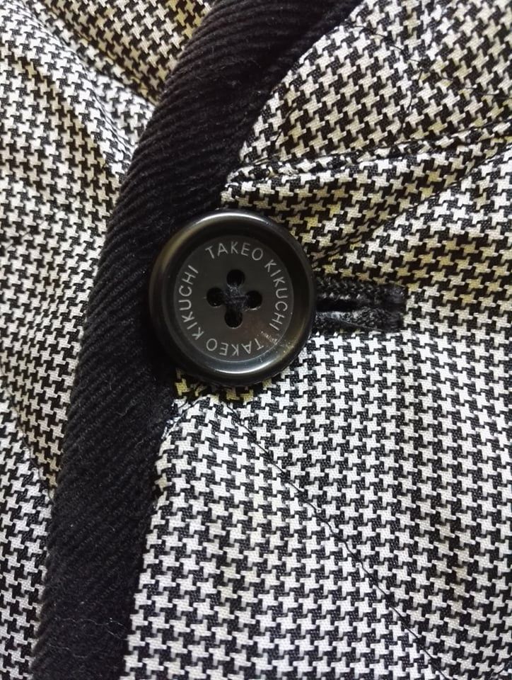 Takeo Kikuchi Pullover Puffer jacket hoodie Button