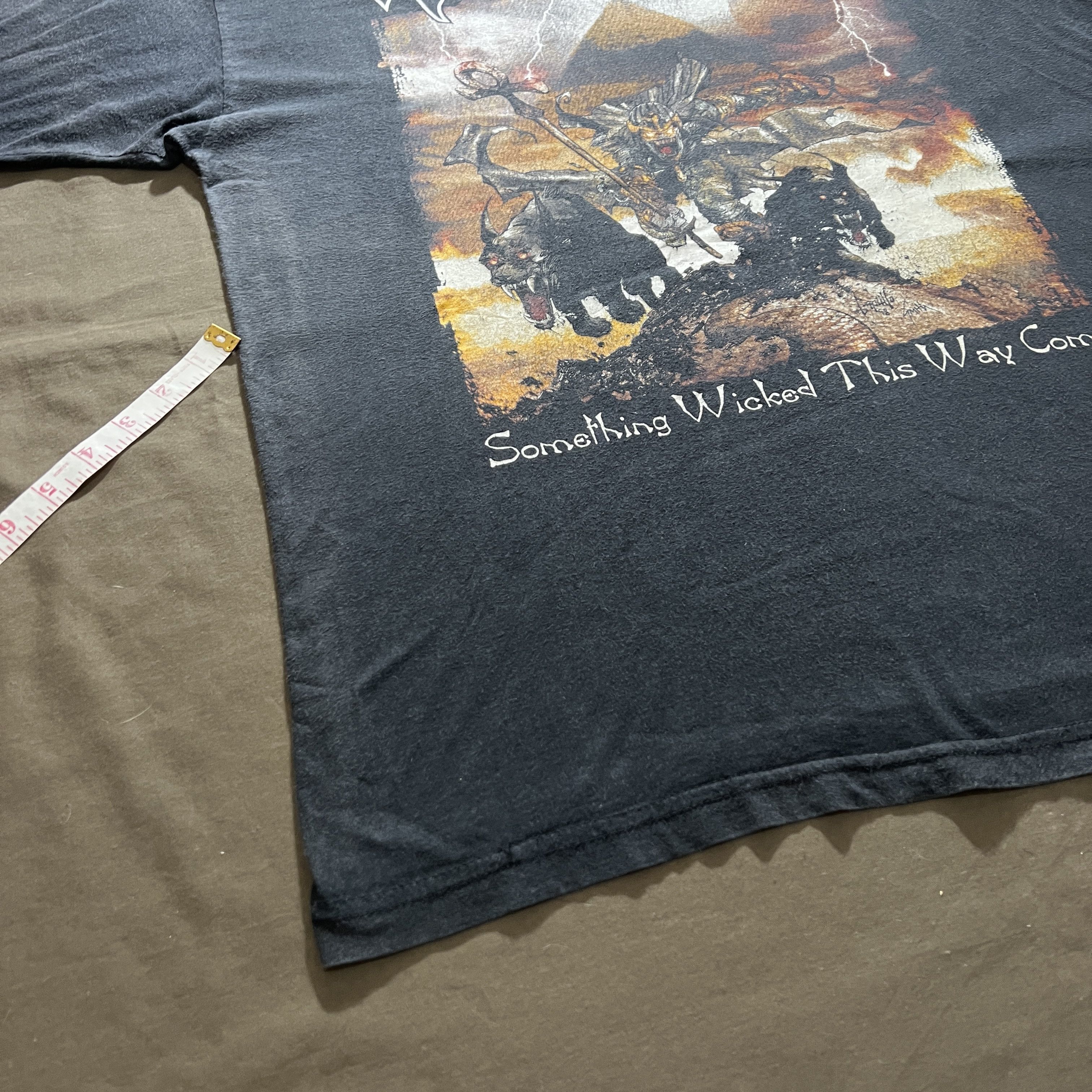 Band Tees × Vintage Vintage Iced Earth Power metal Promo Tee XL Faded Size US XL / EU 56 / 4 - 5 Thumbnail