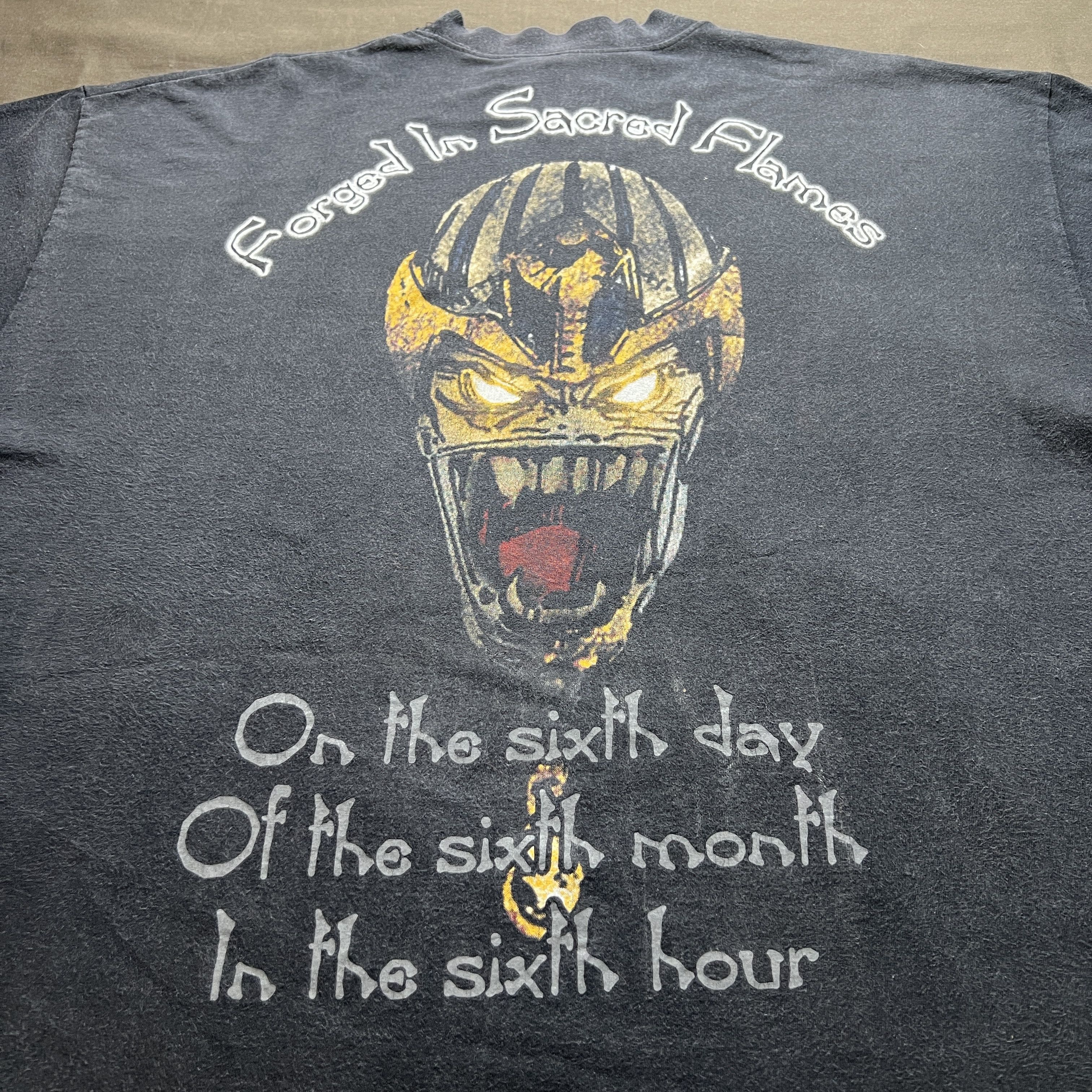 Band Tees × Vintage Vintage Iced Earth Power metal Promo Tee XL Faded Size US XL / EU 56 / 4 - 8 Thumbnail