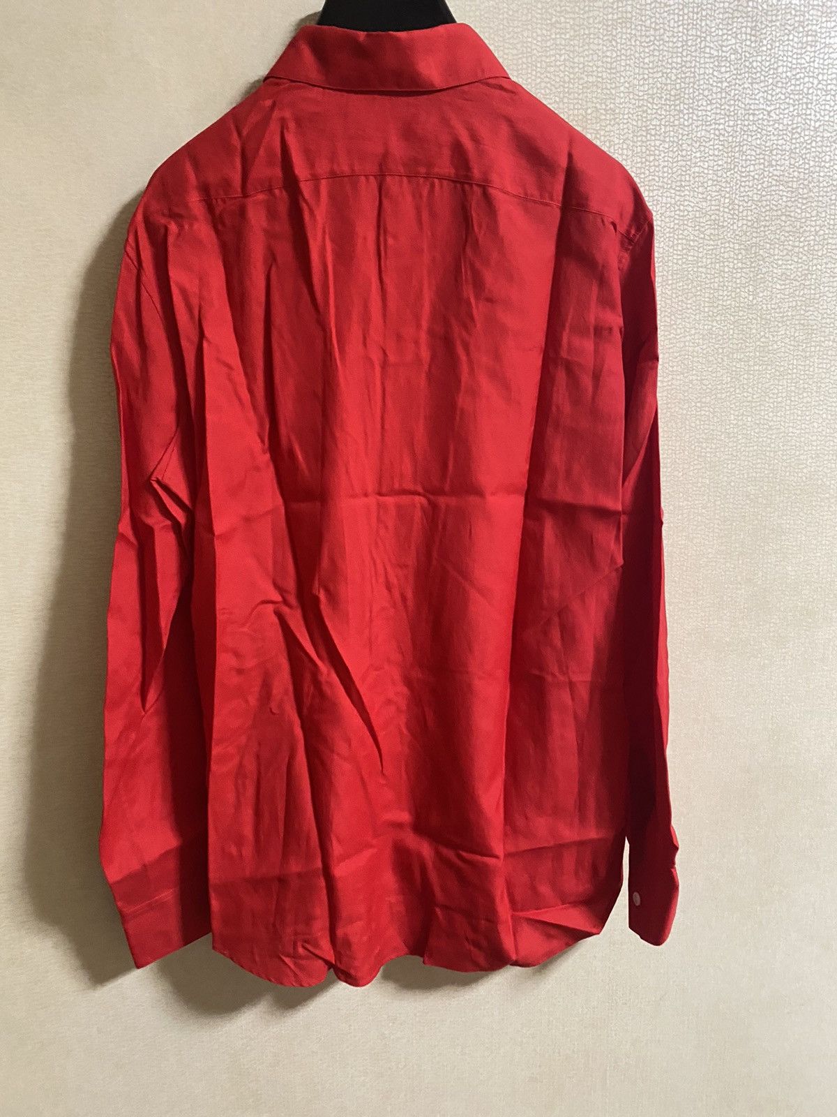 Celine × Hedi Slimane SS20 red shirt S/M Size US S / EU 44-46 / 1 - 5 Thumbnail