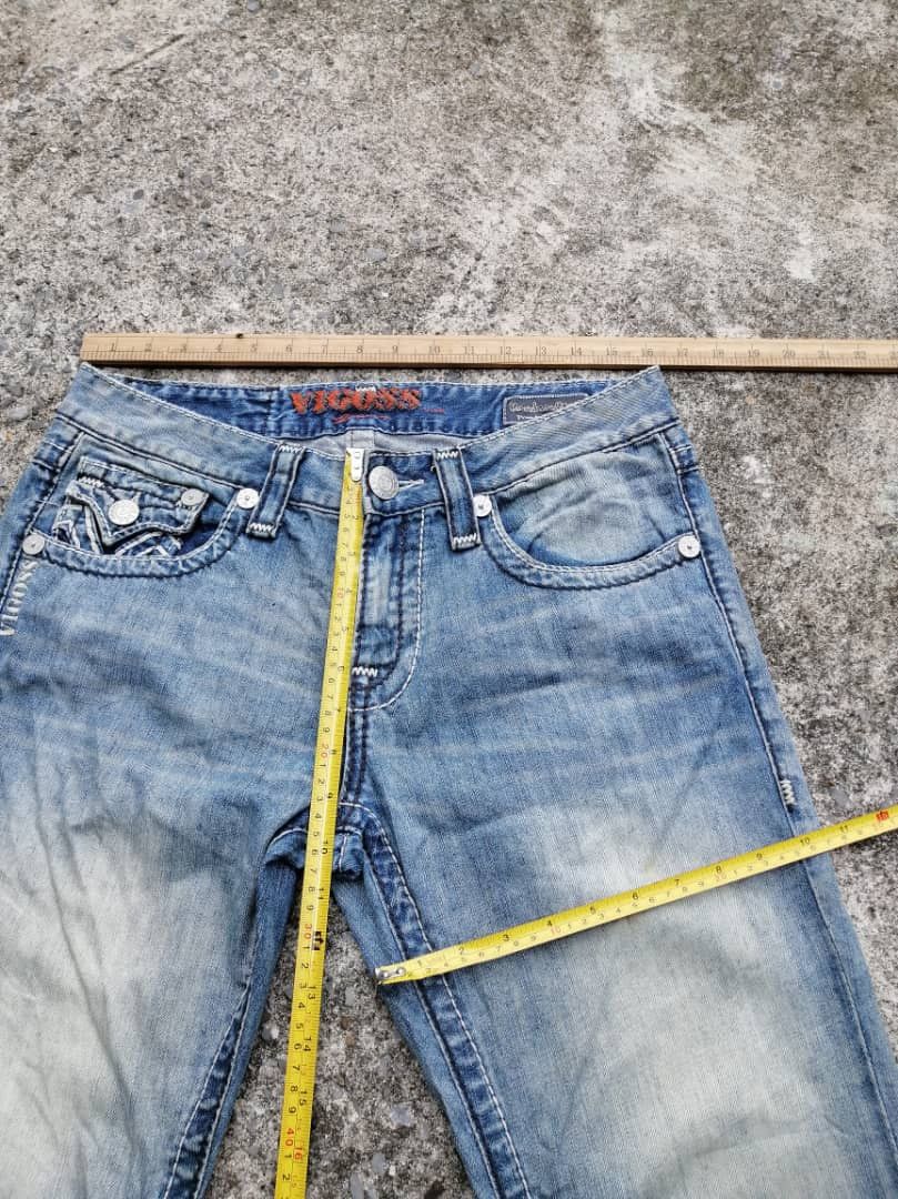 Other Vigoss U.S.A Handcrafted Denim Jeans Size 32" / US 10 / IT 46 - 3 Thumbnail
