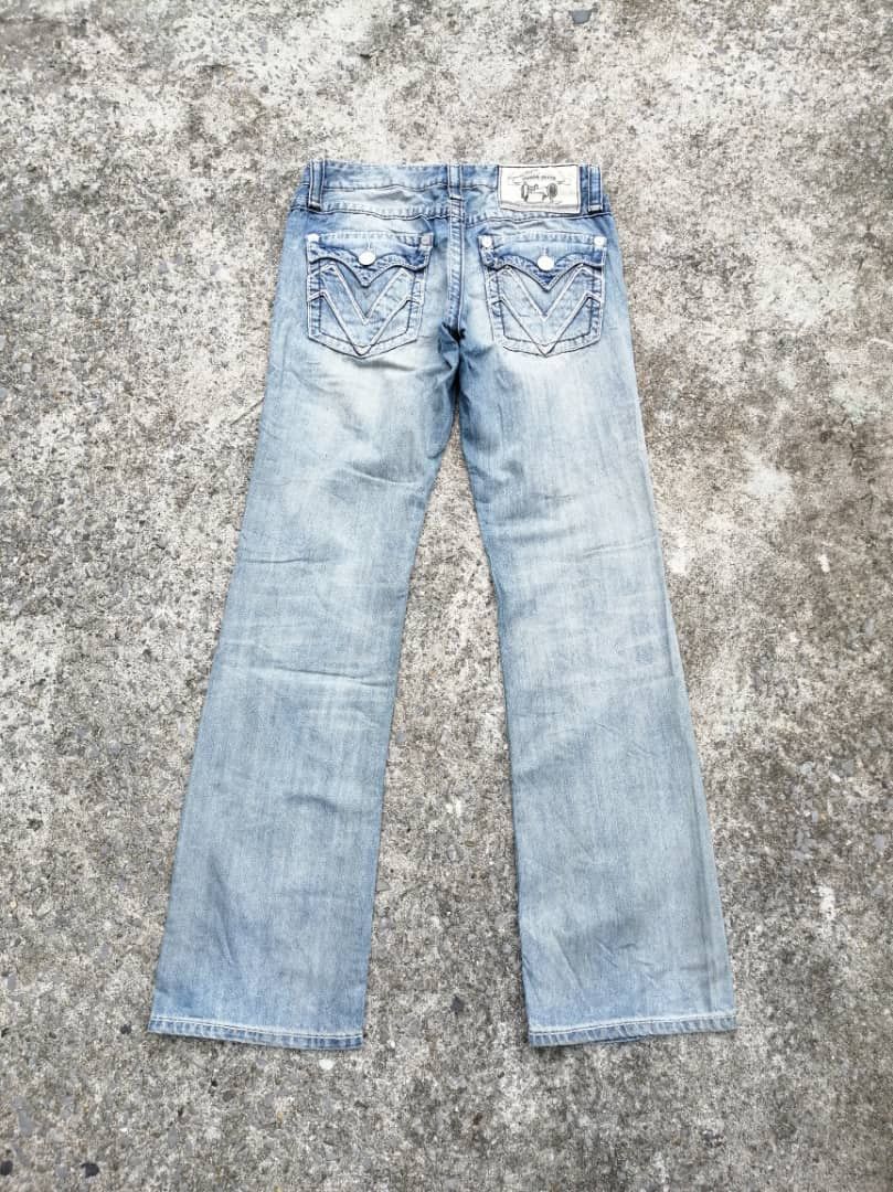 Other Vigoss U.S.A Handcrafted Denim Jeans Size 32" / US 10 / IT 46 - 2 Thumbnail