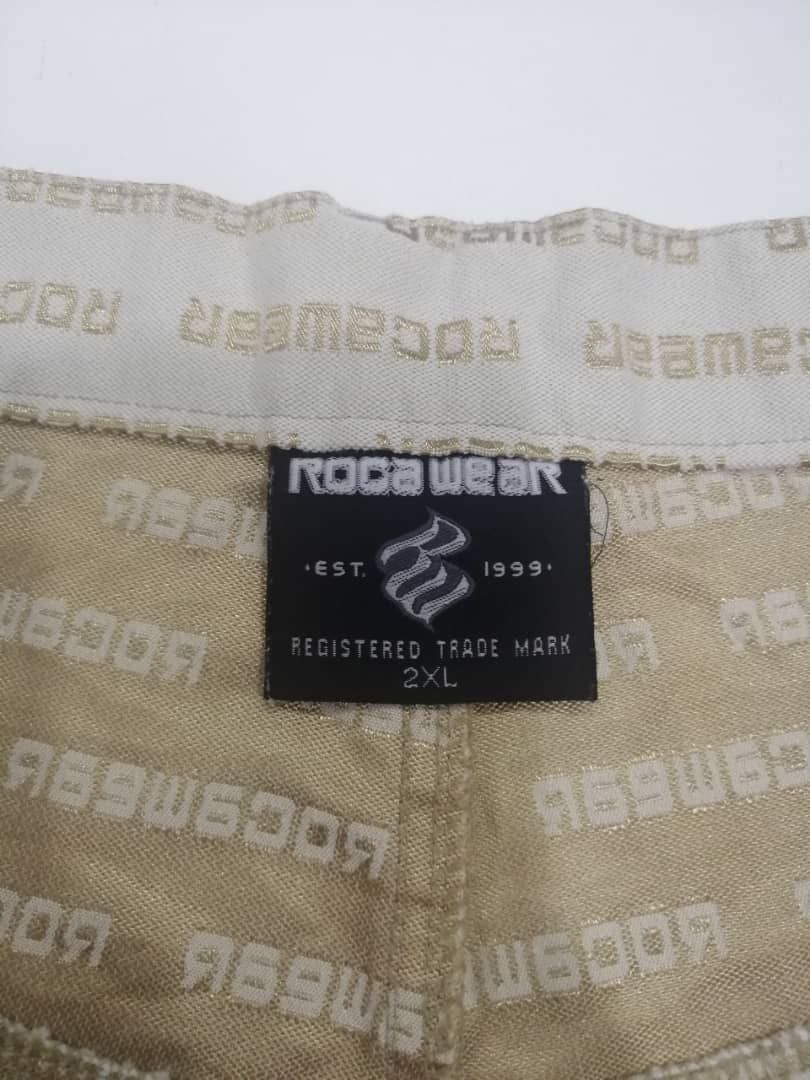 Rap Tees × Rocawear Rocawear Jeans Full Print Monogram Spell Out Size US 38 / EU 54 - 4 Thumbnail