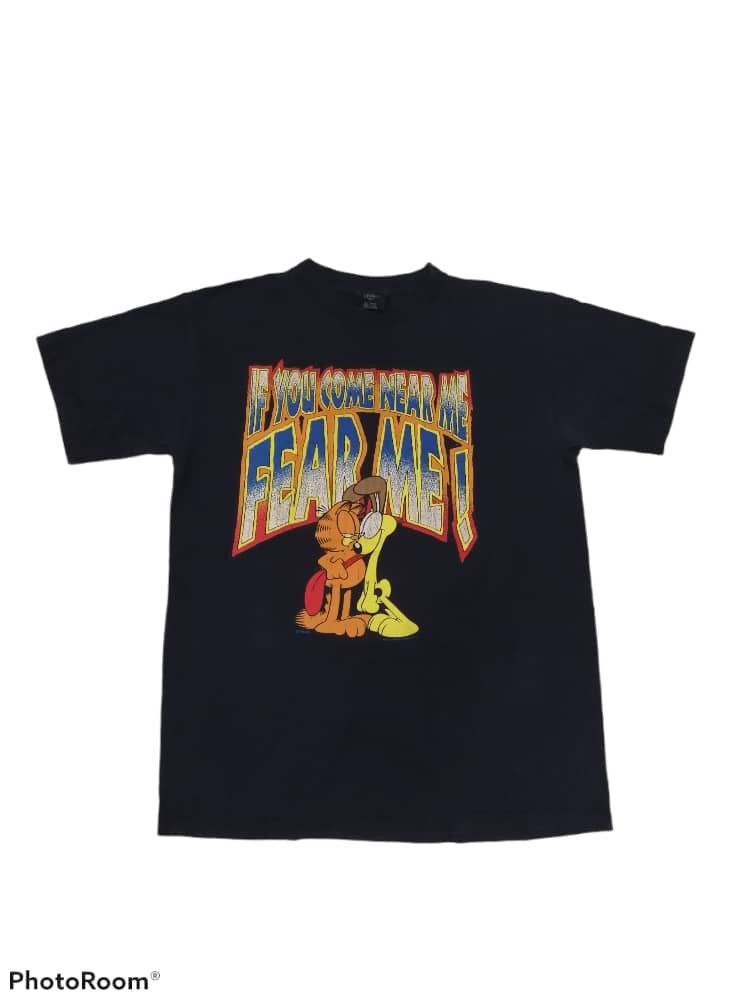 Cartoon Network × Vintage Vintage 90s Garfield Tees Size US L / EU 52-54 / 3 - 1 Thumbnail