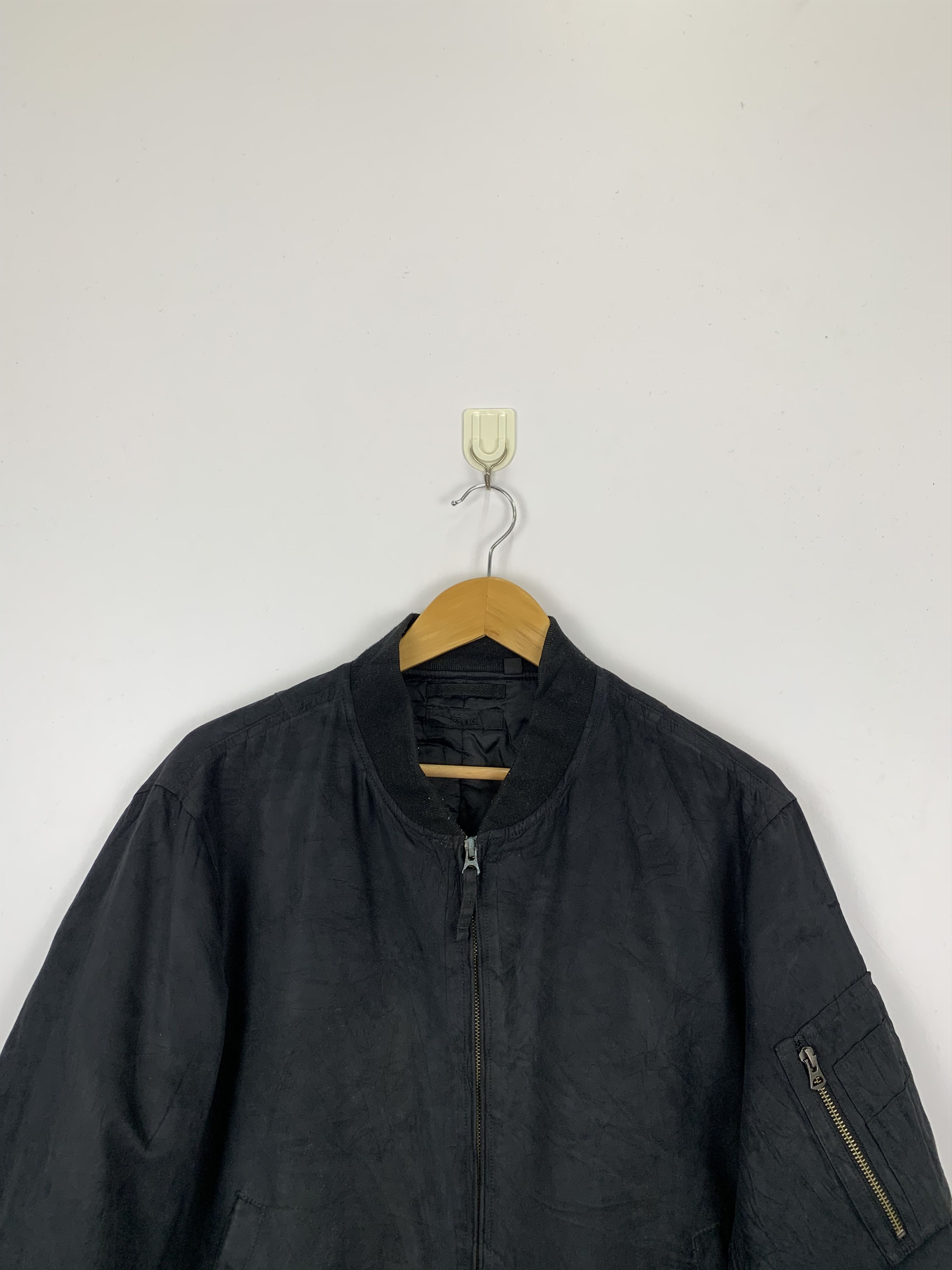 Uniqlo Vintage Japanese Brand Uniqlo Zipper Bomber Jacket J0863 Size US XL / EU 56 / 4 - 2 Thumbnail