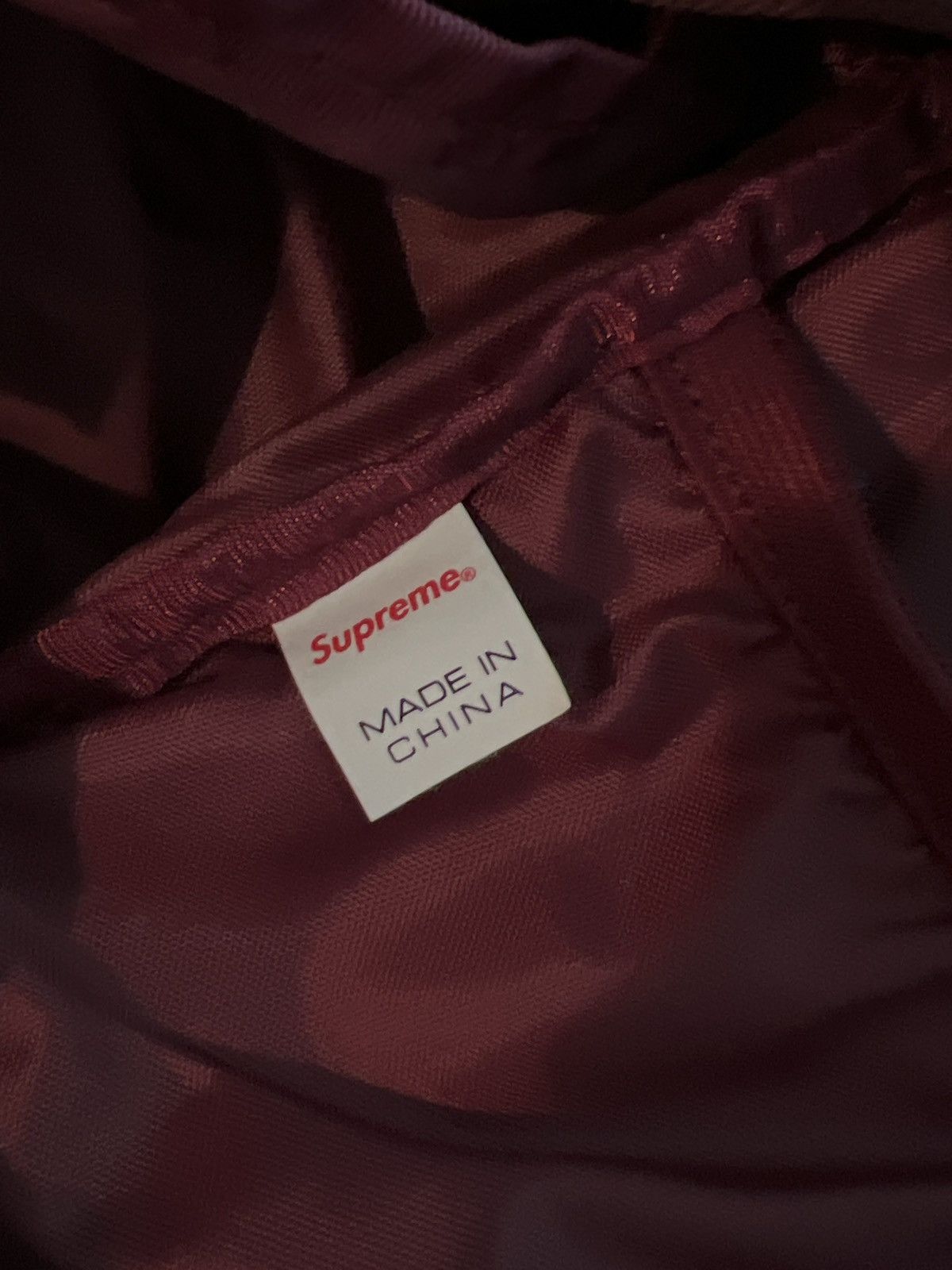 Supreme F/W 2011 Supreme Burgundy Damier Backpack Size ONE SIZE - 5 Thumbnail