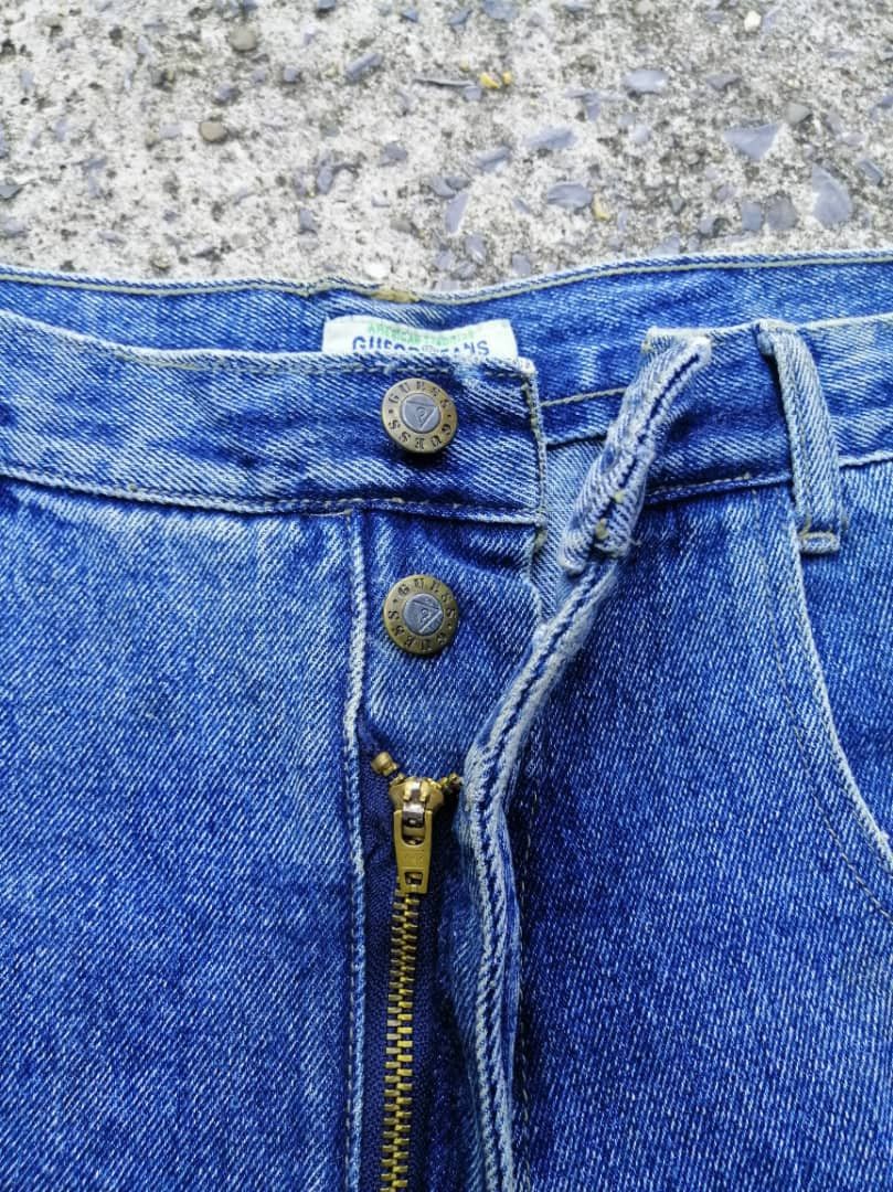 Guess × Vintage Vintage Guess Shorts Denim Jeans Size US 34 / EU 50 - 4 Thumbnail