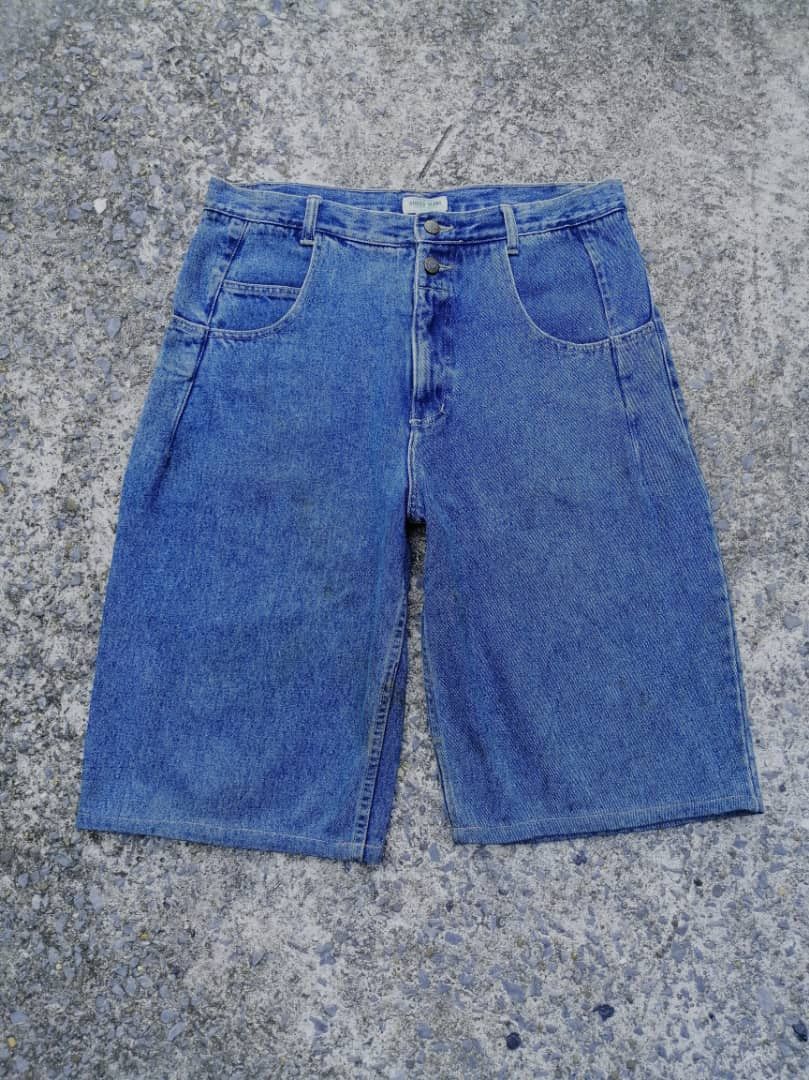 Guess × Vintage Vintage Guess Shorts Denim Jeans Size US 34 / EU 50 - 1 Thumbnail