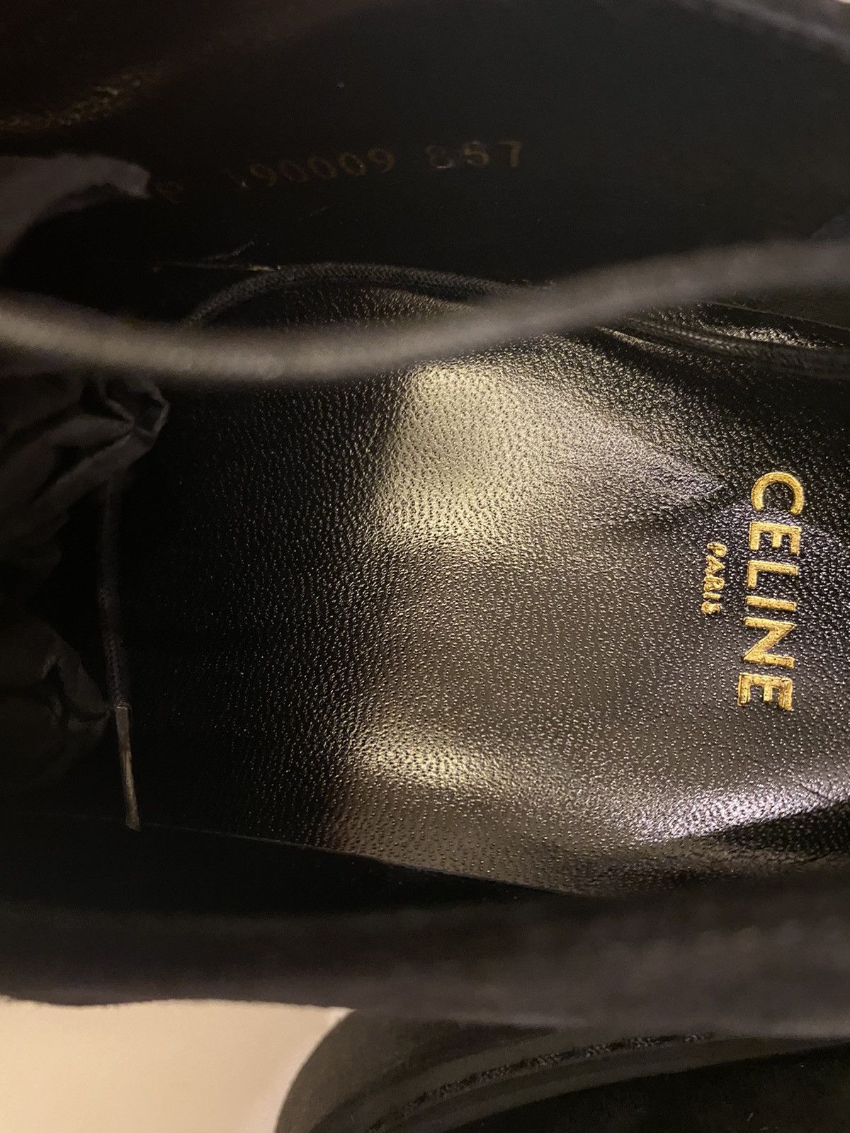 Celine × Hedi Slimane Celine FW19 suede shoes Size US 8 / EU 41 - 7 Thumbnail
