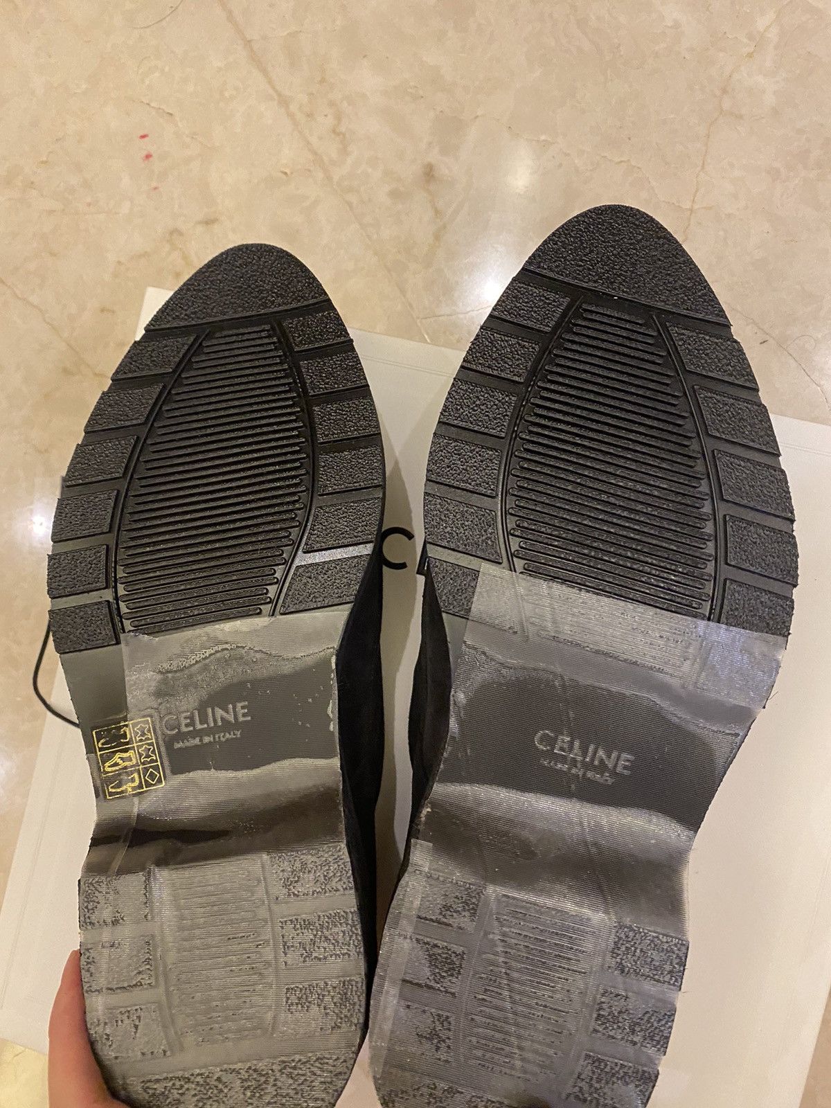 Celine × Hedi Slimane Celine FW19 suede shoes Size US 8 / EU 41 - 6 Thumbnail