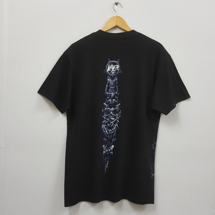 SLAYER Slayer Band T-Shirt, Men's Size M unclear black type Vintage Second Hand
