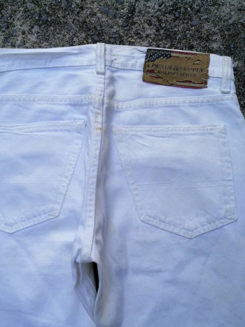 Denim & Supply Ralph Lauren × Ralph Lauren Denim And Supply Ralph Lauren Straight White Denim Size US 32 / EU 48 - 2 Thumbnail