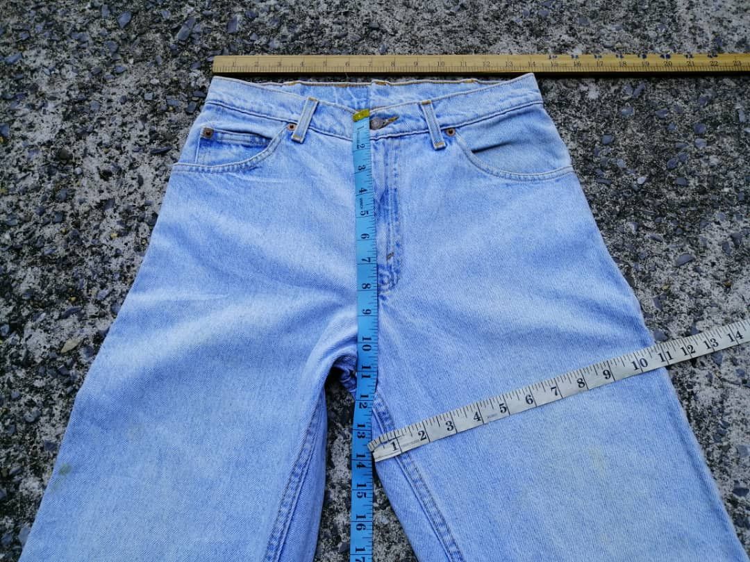 Levi's × Levi's Vintage Clothing × Vintage Vintage Levi's 550 Relaxed Fit Tapered Leg Denim Jeans Size US 28 / EU 44 - 6 Thumbnail
