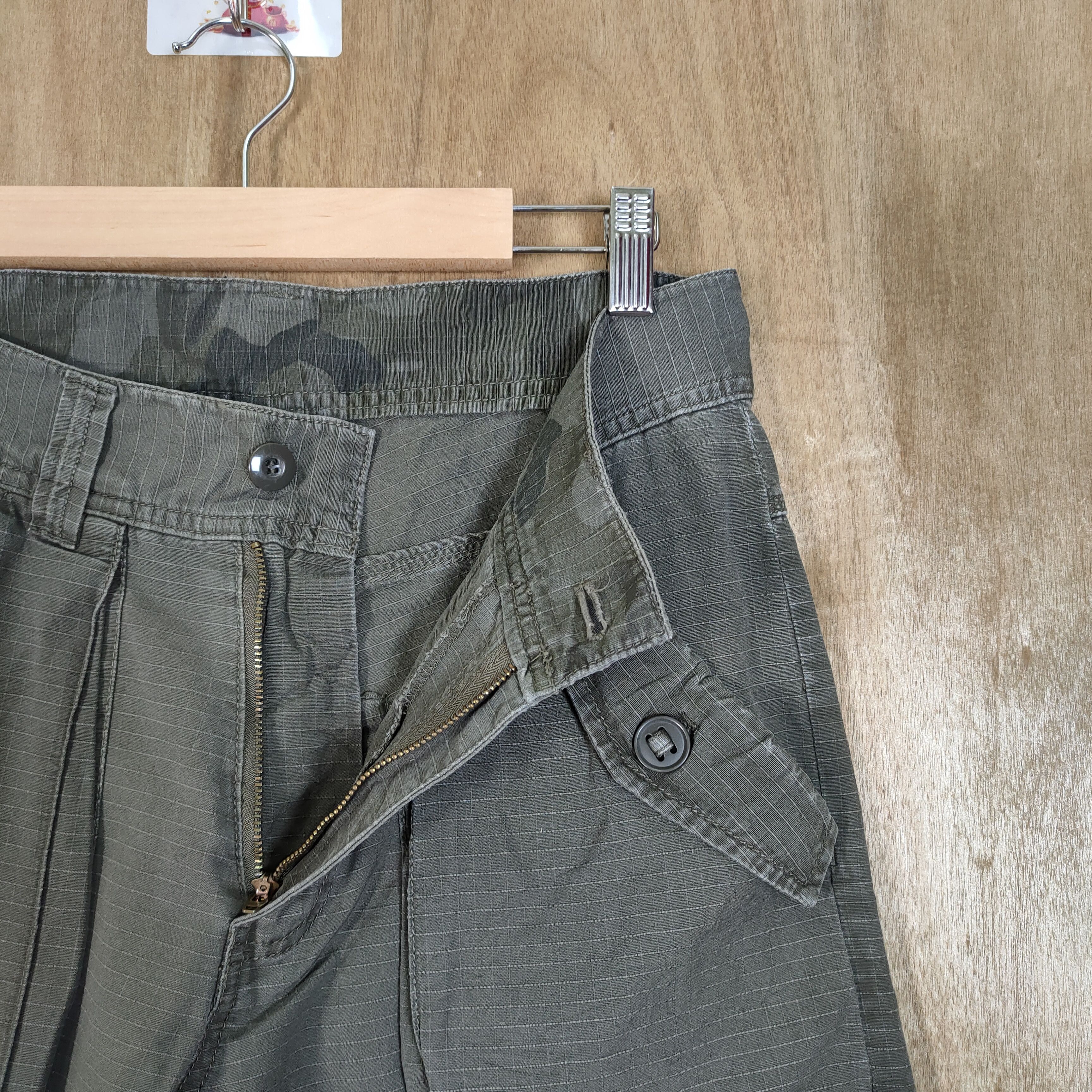 Japanese Brand JAPANESE BRAND GREEN CARGO PANTS Size US 30 / EU 46 - 7 Thumbnail