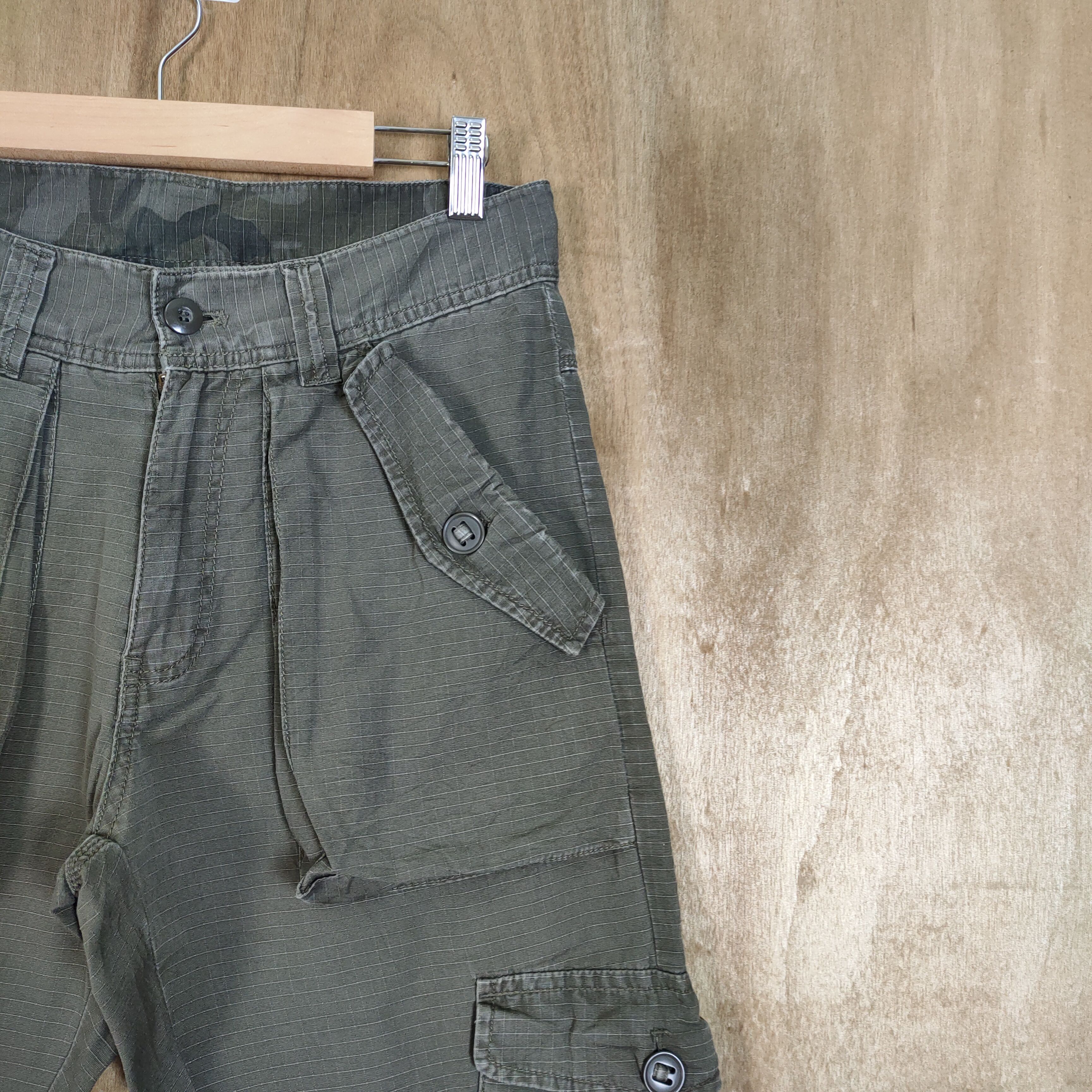 Japanese Brand JAPANESE BRAND GREEN CARGO PANTS Size US 30 / EU 46 - 5 Thumbnail