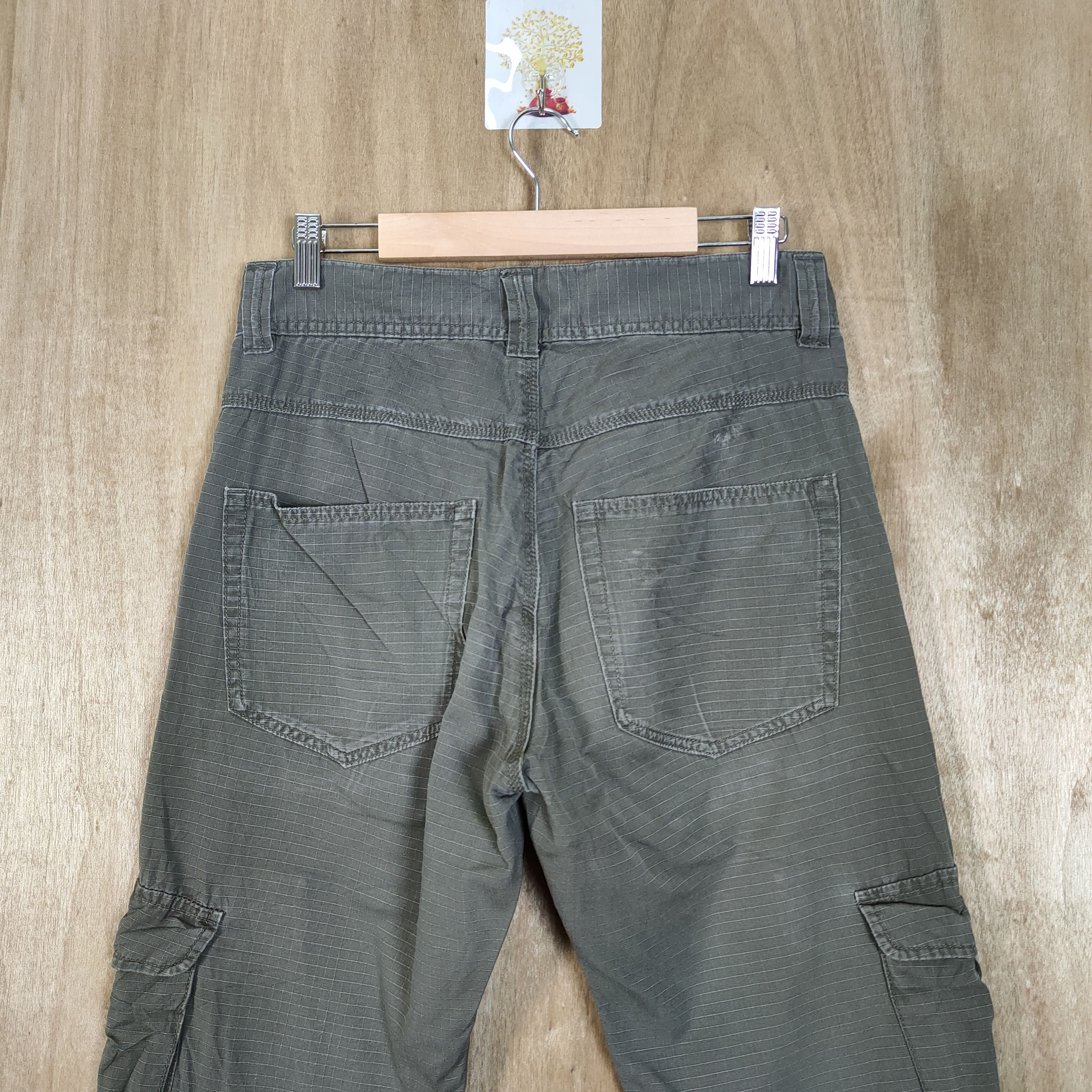Japanese Brand JAPANESE BRAND GREEN CARGO PANTS Size US 30 / EU 46 - 8 Thumbnail