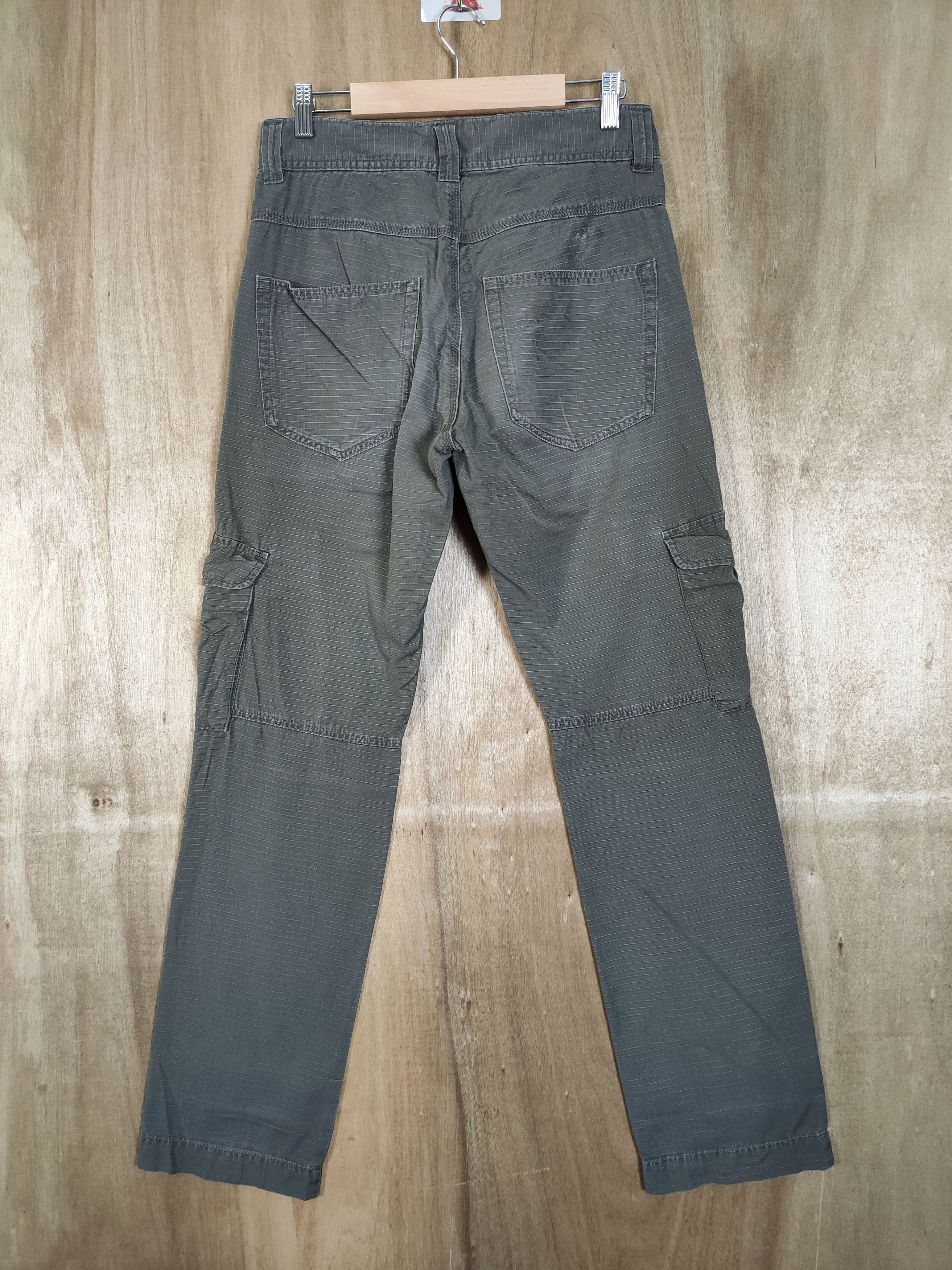 Japanese Brand JAPANESE BRAND GREEN CARGO PANTS Size US 30 / EU 46 - 6 Thumbnail