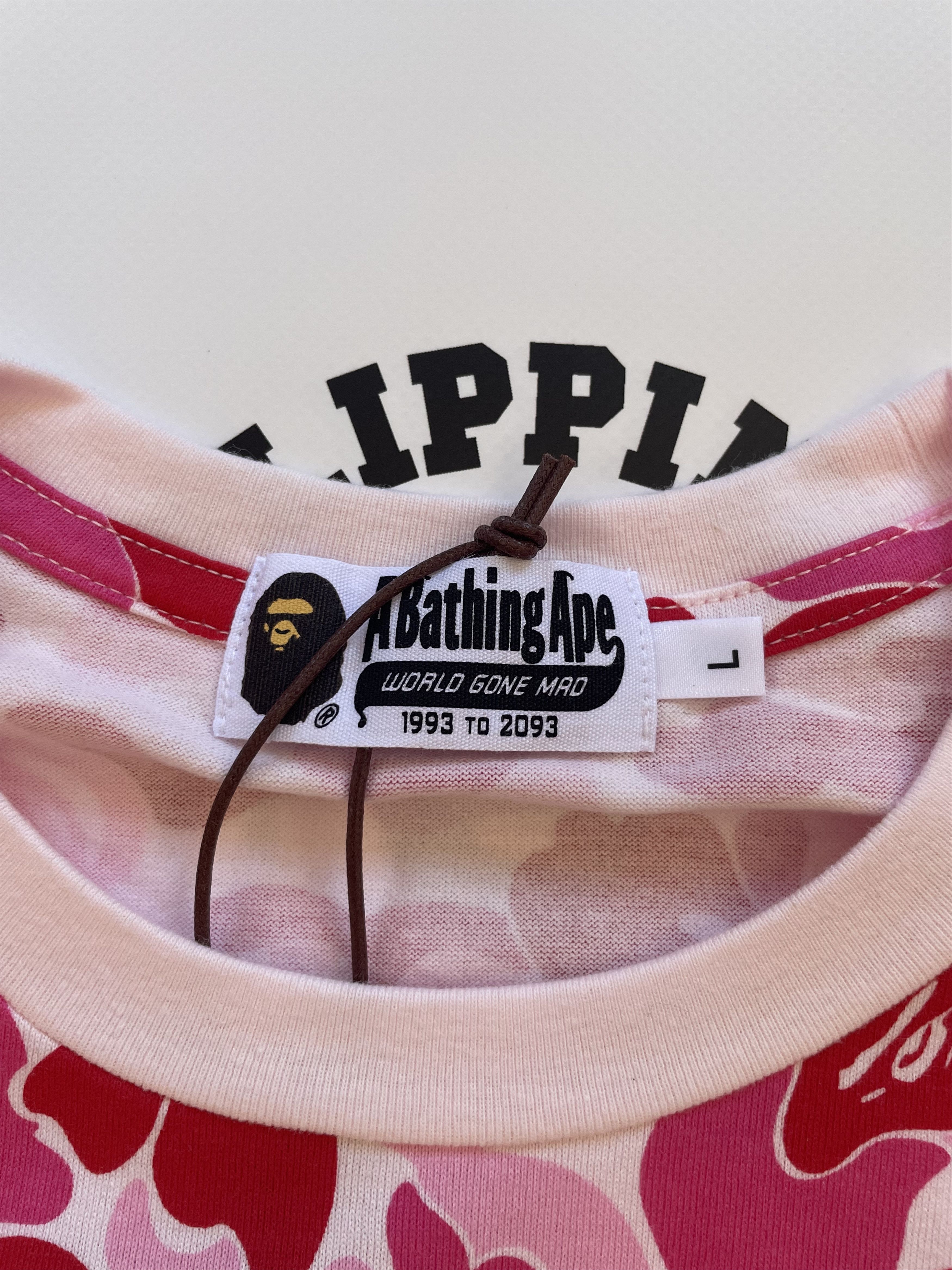 Bape BAPE ABC CAMO APE HEAD ONE POINT TEE Size US L / EU 52-54 / 3 - 4 Thumbnail