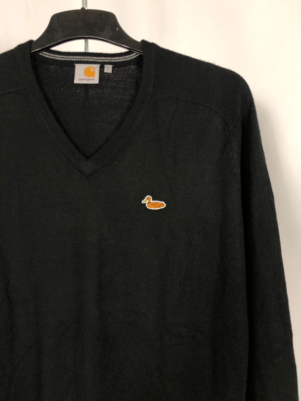 Carhartt Carhartt sweaters V-neck duck black size L Size US L / EU 52-54 / 3 - 2 Thumbnail
