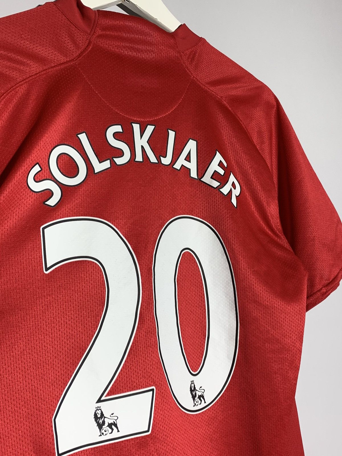 Nike × Vintage #20 Solskjaer Manchester United 2008/09 Football Shirt Size US M / EU 48-50 / 2 - 11 Thumbnail
