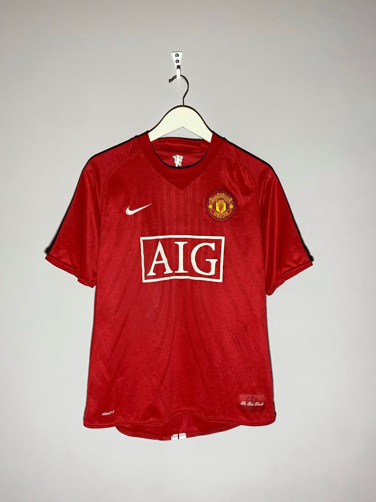Nike × Vintage #20 Solskjaer Manchester United 2008/09 Football Shirt Size US M / EU 48-50 / 2 - 2 Thumbnail