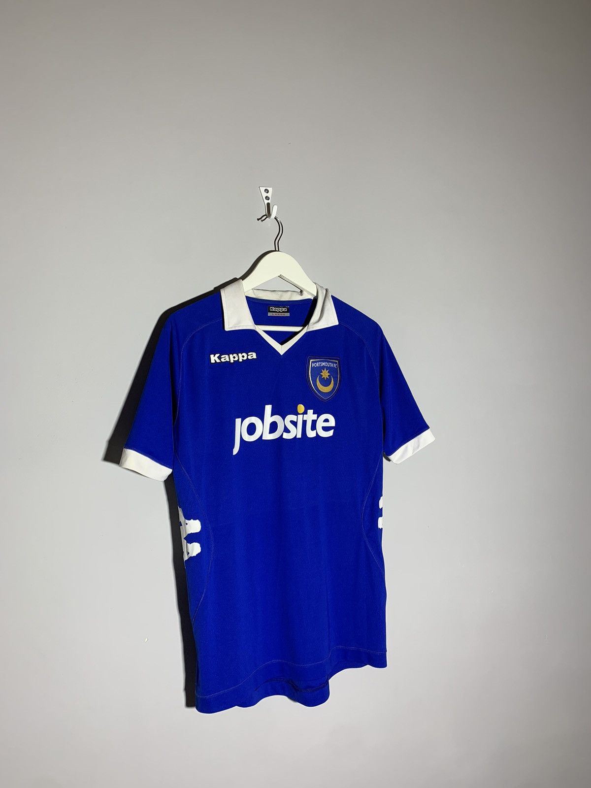 Kappa Portsmouth Kappa 2012/13 Y2k Streetwear Football Shirt Size US L / EU 52-54 / 3 - 2 Thumbnail