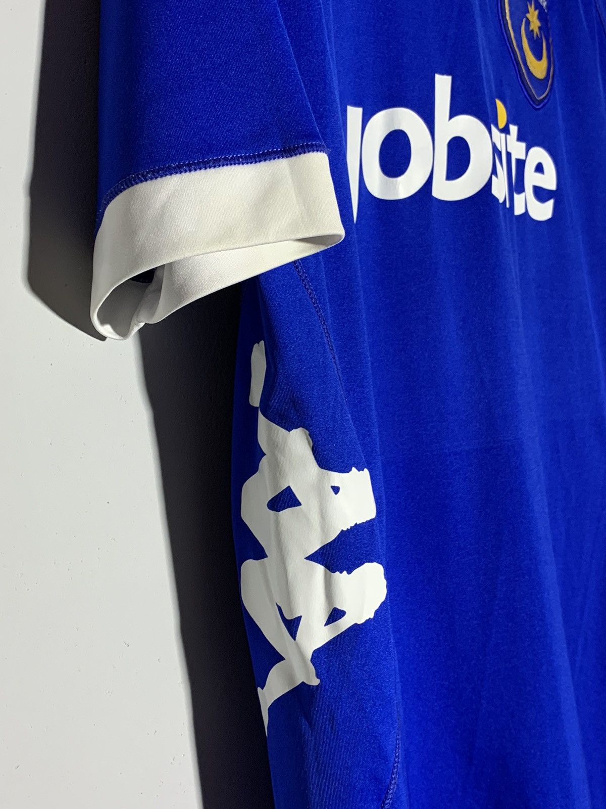Kappa Portsmouth Kappa 2012/13 Y2k Streetwear Football Shirt Size US L / EU 52-54 / 3 - 9 Thumbnail