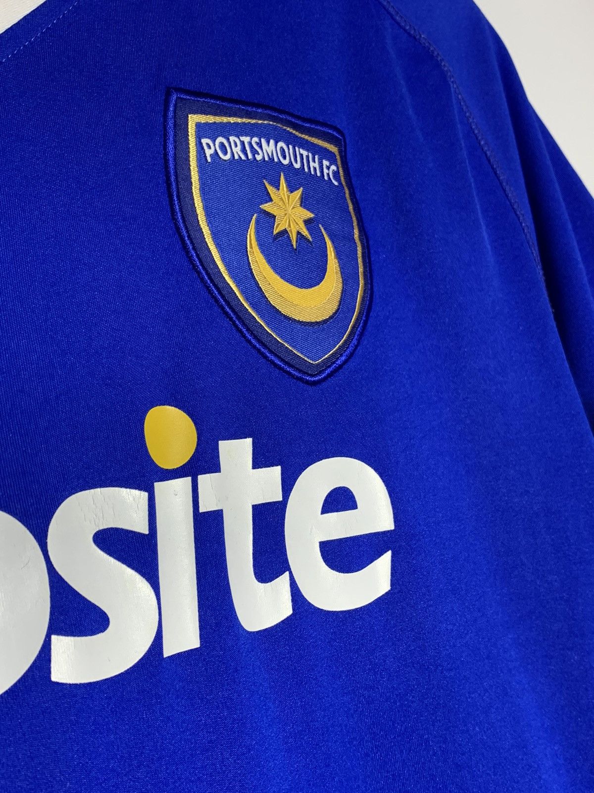 Kappa Portsmouth Kappa 2012/13 Y2k Streetwear Football Shirt Size US L / EU 52-54 / 3 - 7 Thumbnail