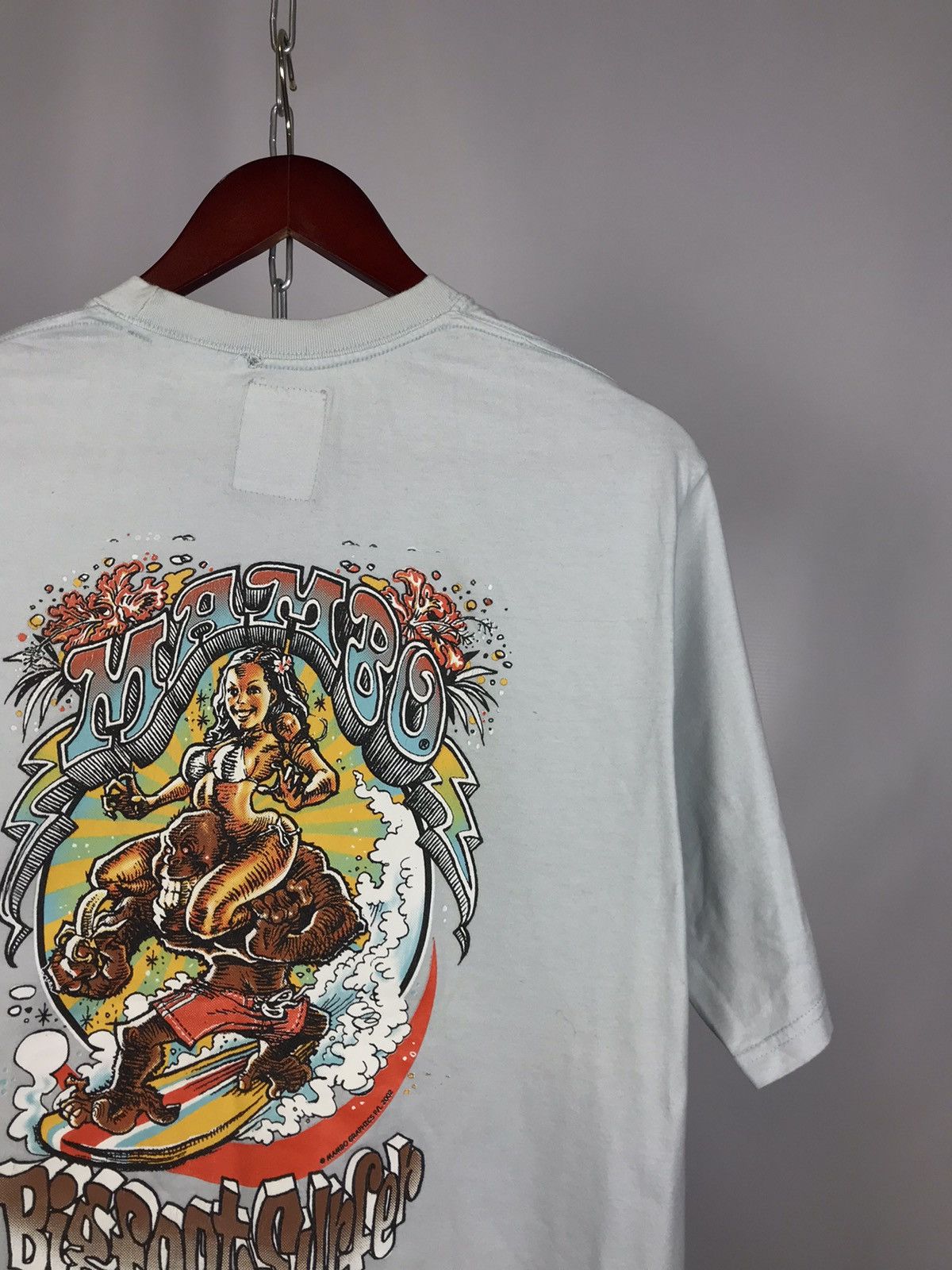 Mambo Vintage 2002 Mambo Bigfoot Surfen t-shirt Size US M / EU 48-50 / 2 - 7 Thumbnail