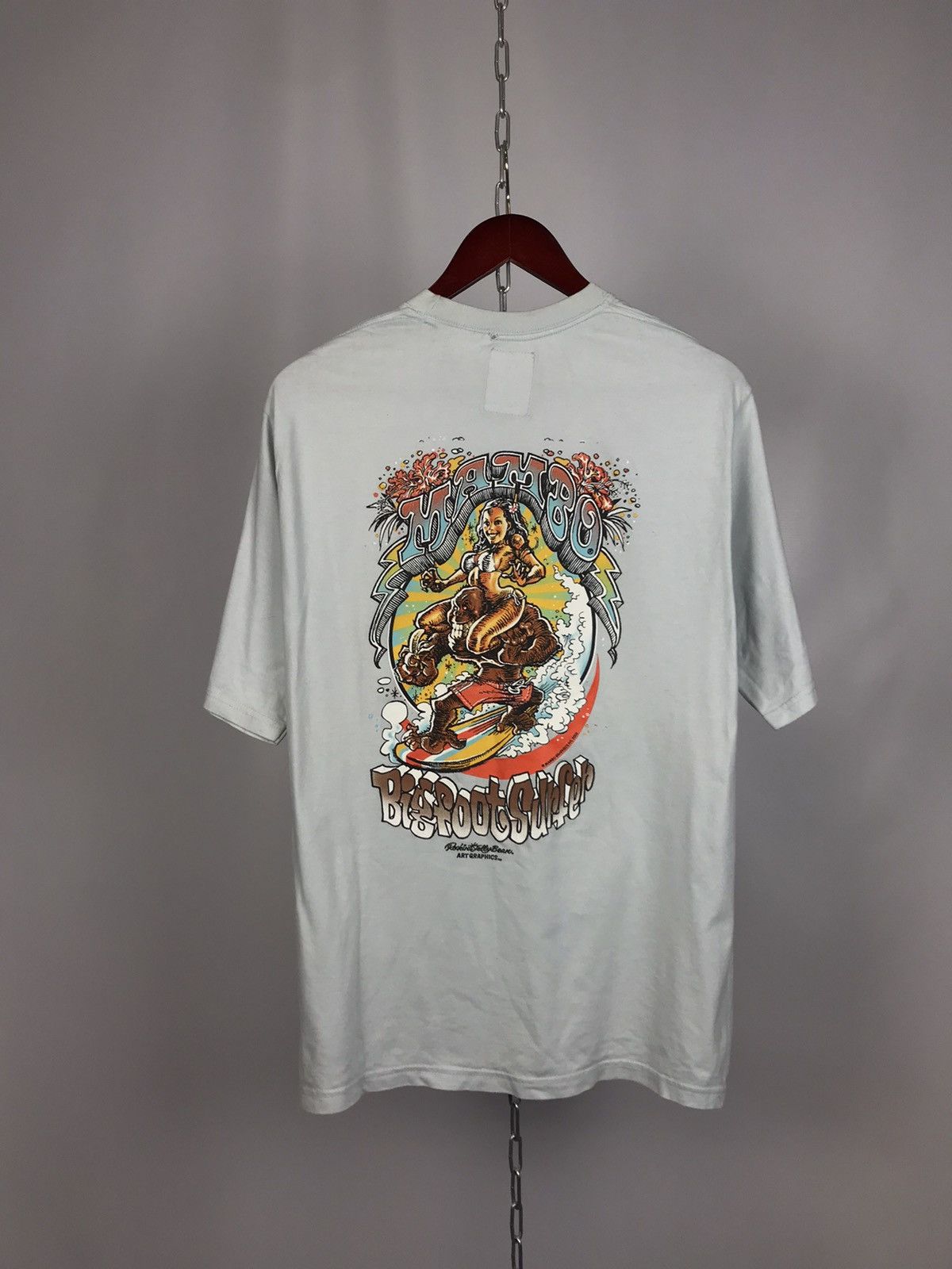Mambo Vintage 2002 Mambo Bigfoot Surfen t-shirt Size US M / EU 48-50 / 2 - 6 Thumbnail
