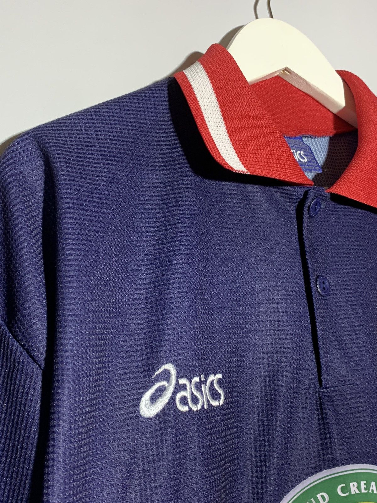 Asics × Vintage Sunderland Asics Vintage 1999/00 Away Football Shirt Size US L / EU 52-54 / 3 - 5 Thumbnail