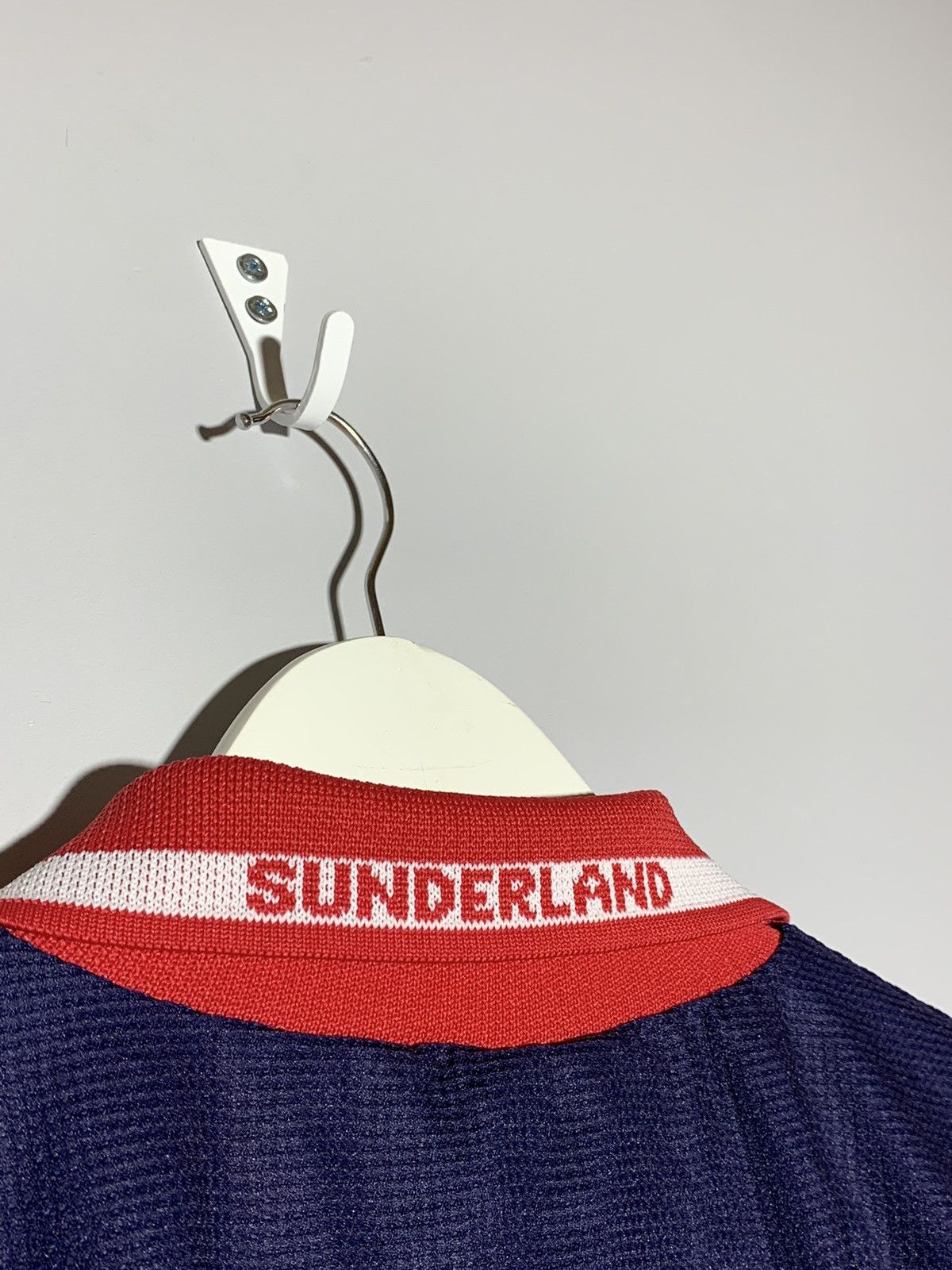 Asics × Vintage Sunderland Asics Vintage 1999/00 Away Football Shirt Size US L / EU 52-54 / 3 - 9 Thumbnail