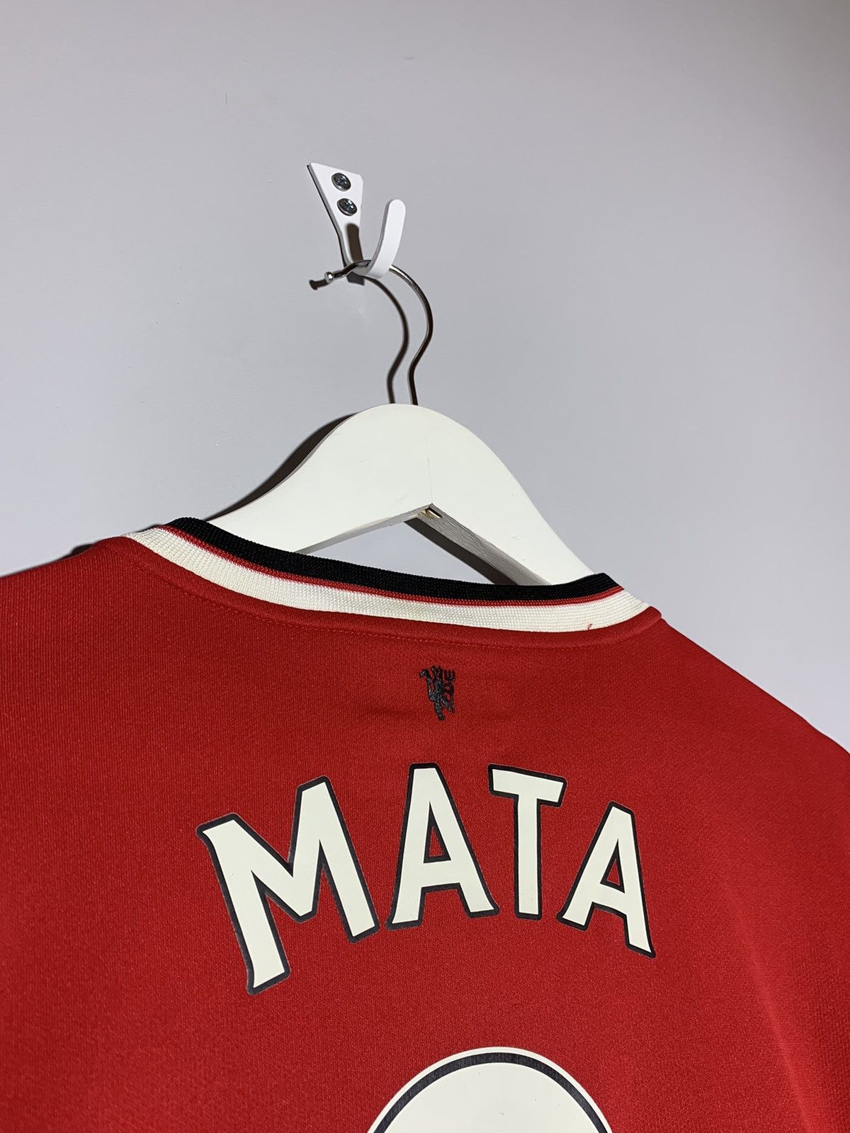 Nike #8 Juan Mata Manchester United 2014/15 Football Shirt Size US M / EU 48-50 / 2 - 13 Thumbnail