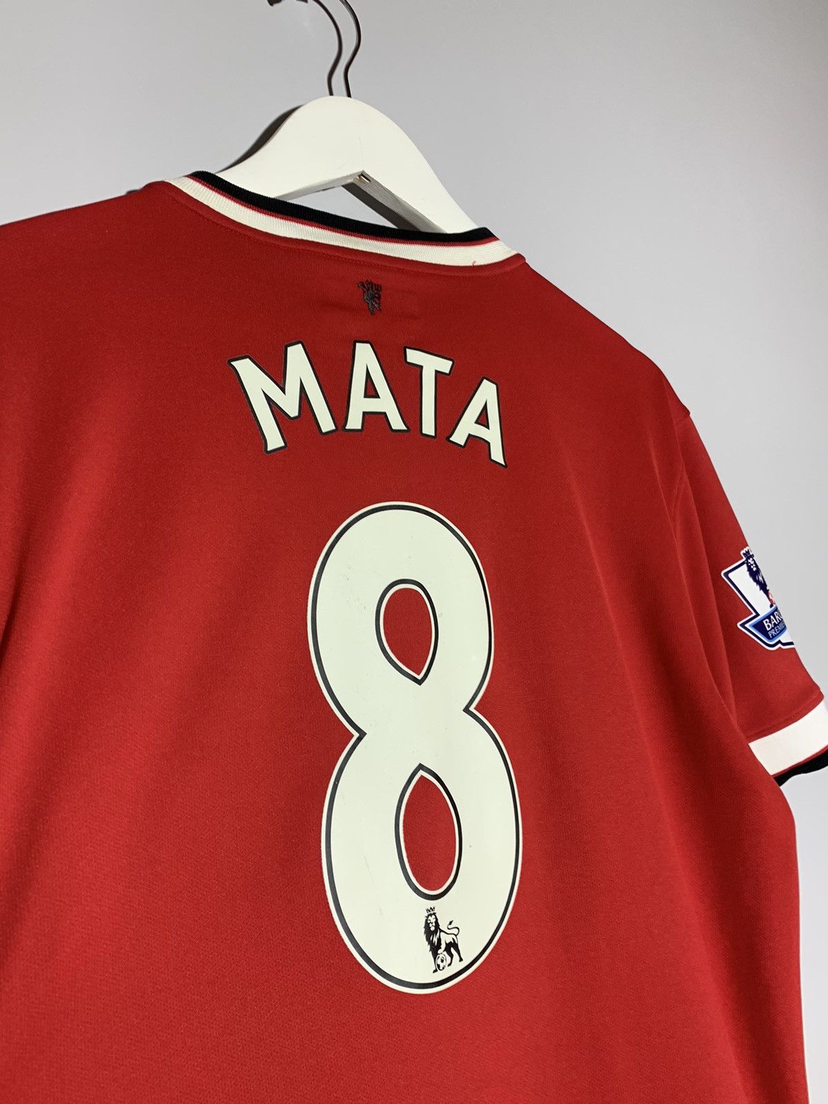 Nike #8 Juan Mata Manchester United 2014/15 Football Shirt Size US M / EU 48-50 / 2 - 12 Thumbnail
