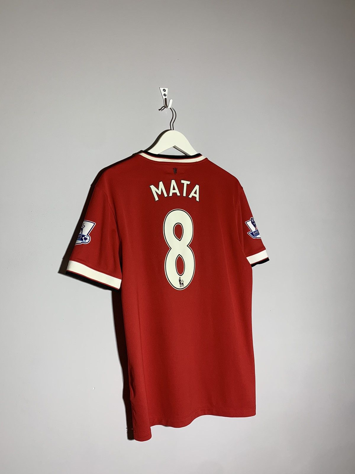 Nike #8 Juan Mata Manchester United 2014/15 Football Shirt Size US M / EU 48-50 / 2 - 1 Thumbnail