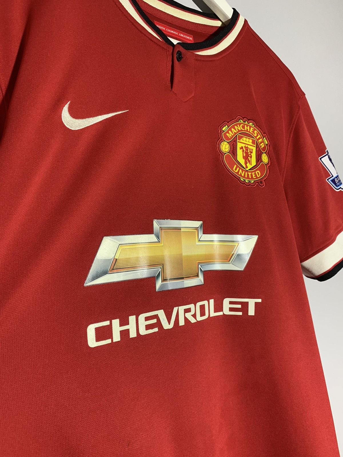 Nike #8 Juan Mata Manchester United 2014/15 Football Shirt Size US M / EU 48-50 / 2 - 5 Thumbnail