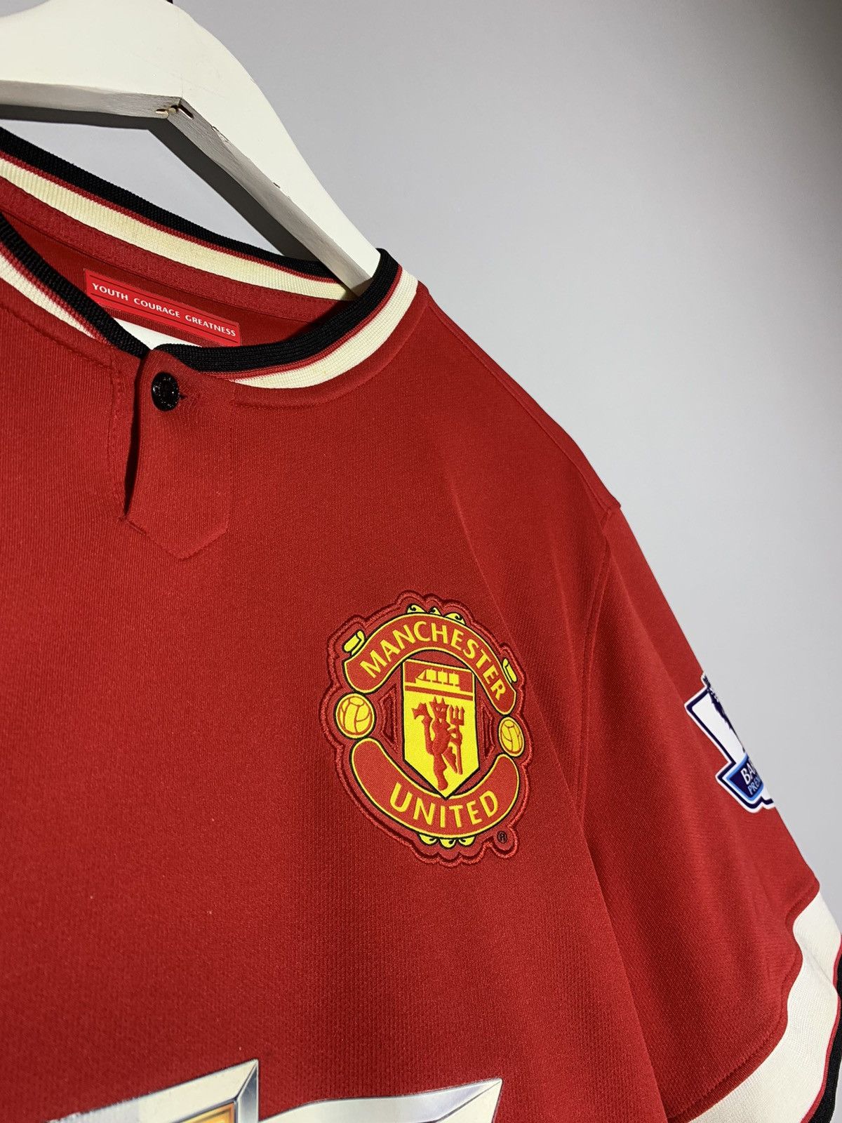 Nike #8 Juan Mata Manchester United 2014/15 Football Shirt Size US M / EU 48-50 / 2 - 7 Thumbnail