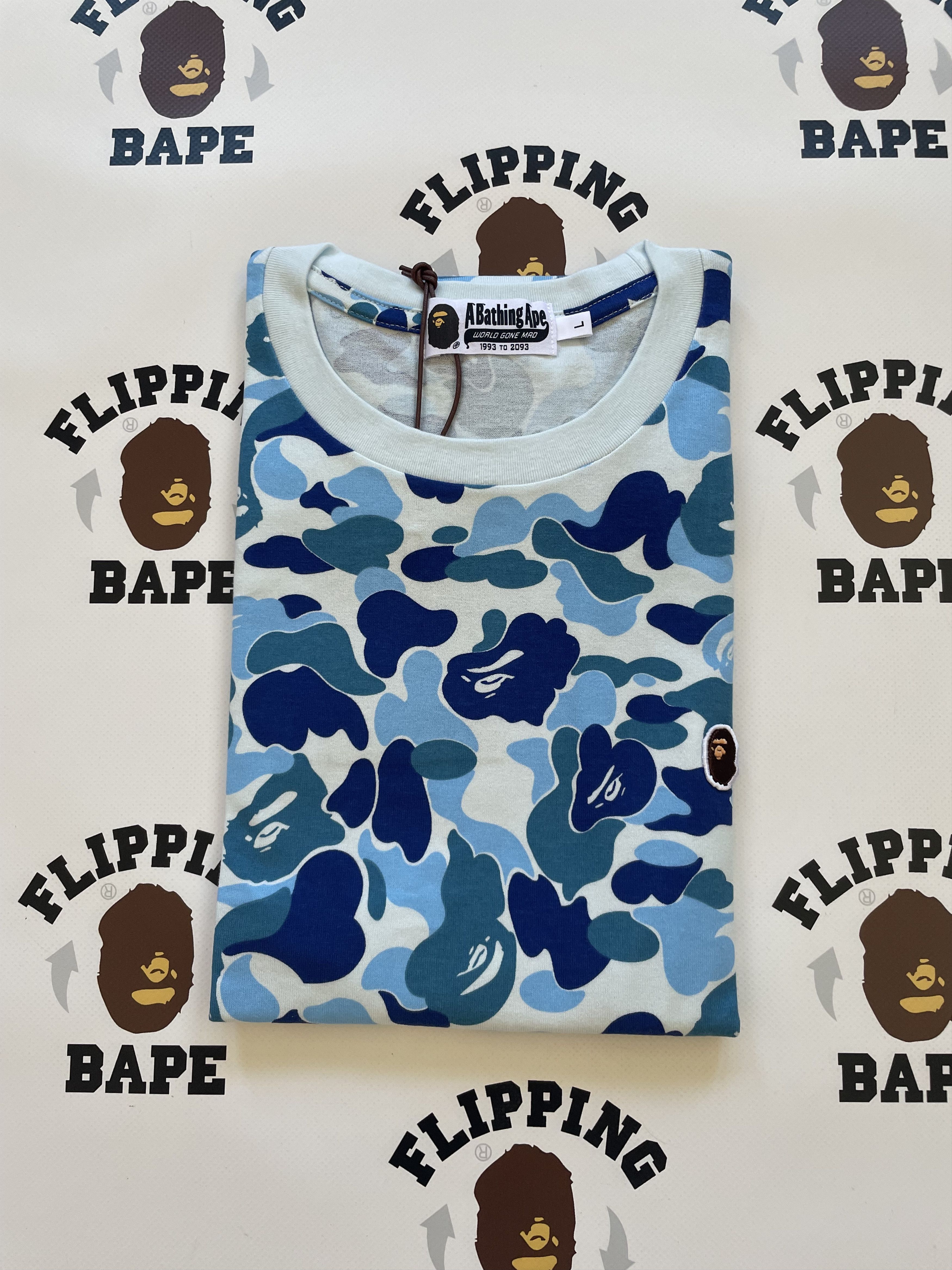 Bape BAPE ABC CAMO APE HEAD ONE POINT TEE Size US L / EU 52-54 / 3 - 3 Thumbnail