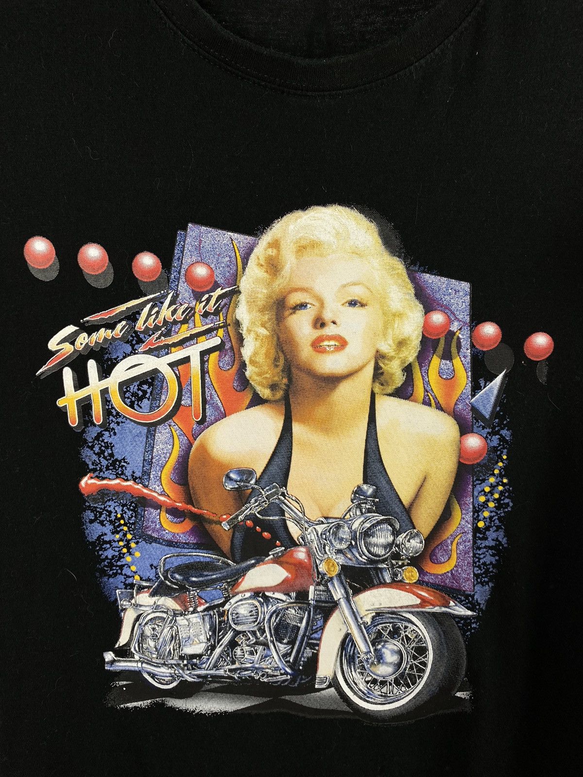 Vintage HOT Marilyn Monroe band tee T-shirts big logo vintage size S Size US S / EU 44-46 / 1 - 3 Thumbnail