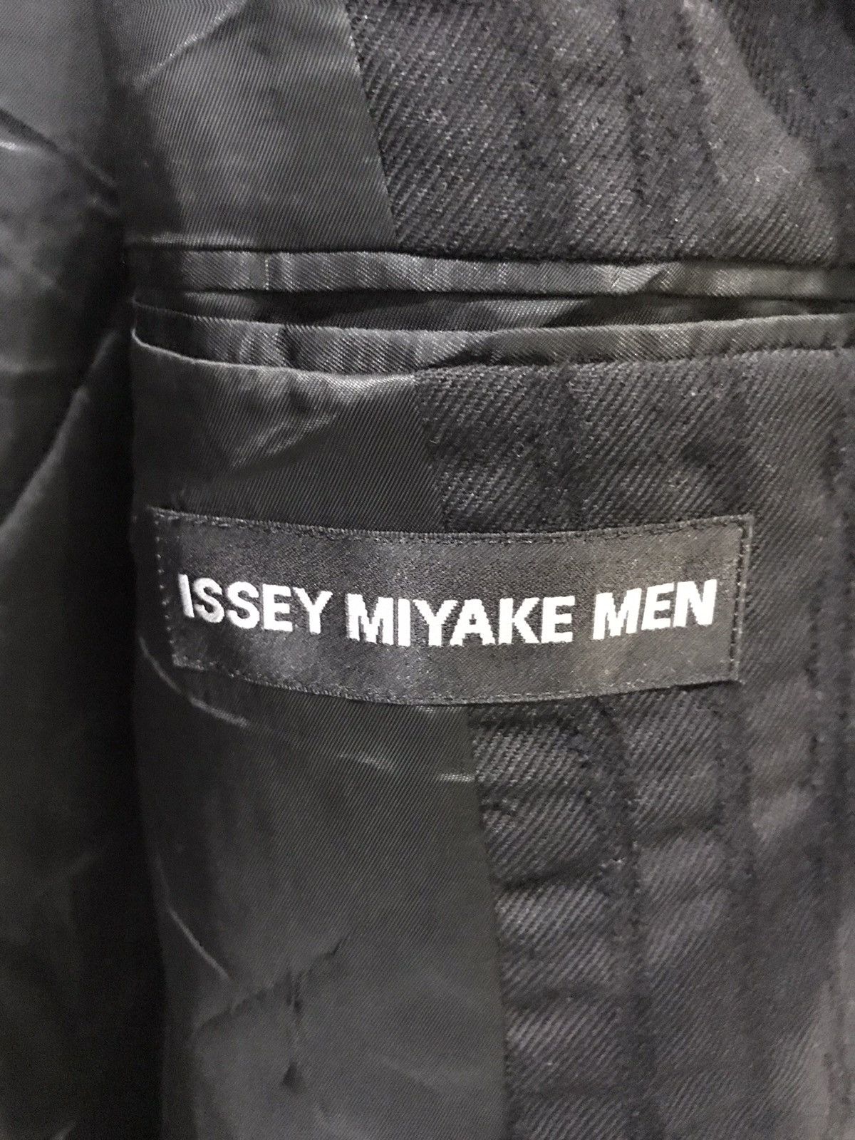 Issey Miyake ISSEY MIYAKE MEN Ultra Rare Wood Crack Effect Blazer Size 40R - 13 Thumbnail