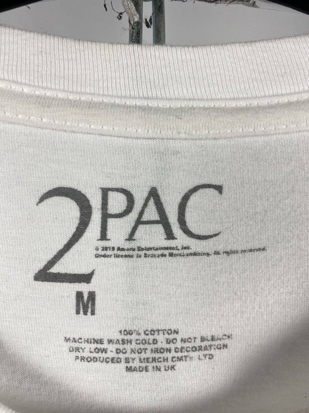 Band Tees 2Pac T-shirts rap tee band tee big logo size M Size US S / EU 44-46 / 1 - 3 Thumbnail
