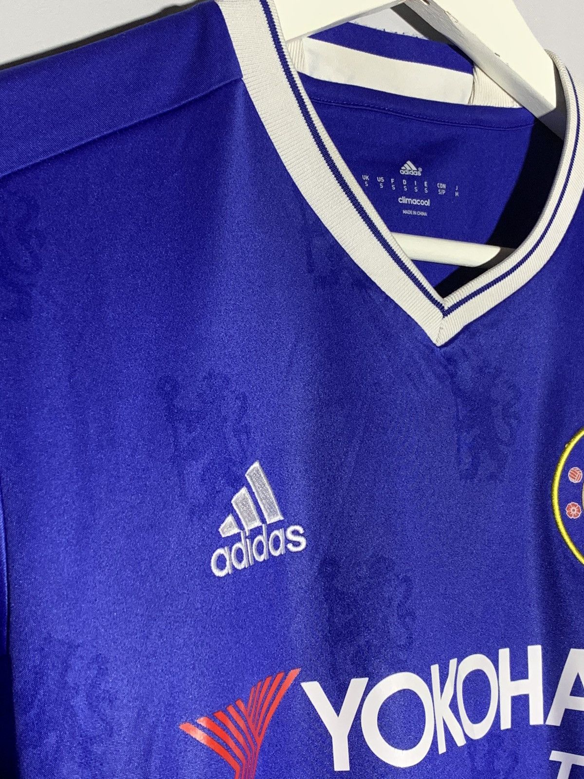 Adidas × Chelsea Soccer Chelsea Adidas 2016/17 Home Y2k Streetwear Football Shirt Size US S / EU 44-46 / 1 - 5 Thumbnail