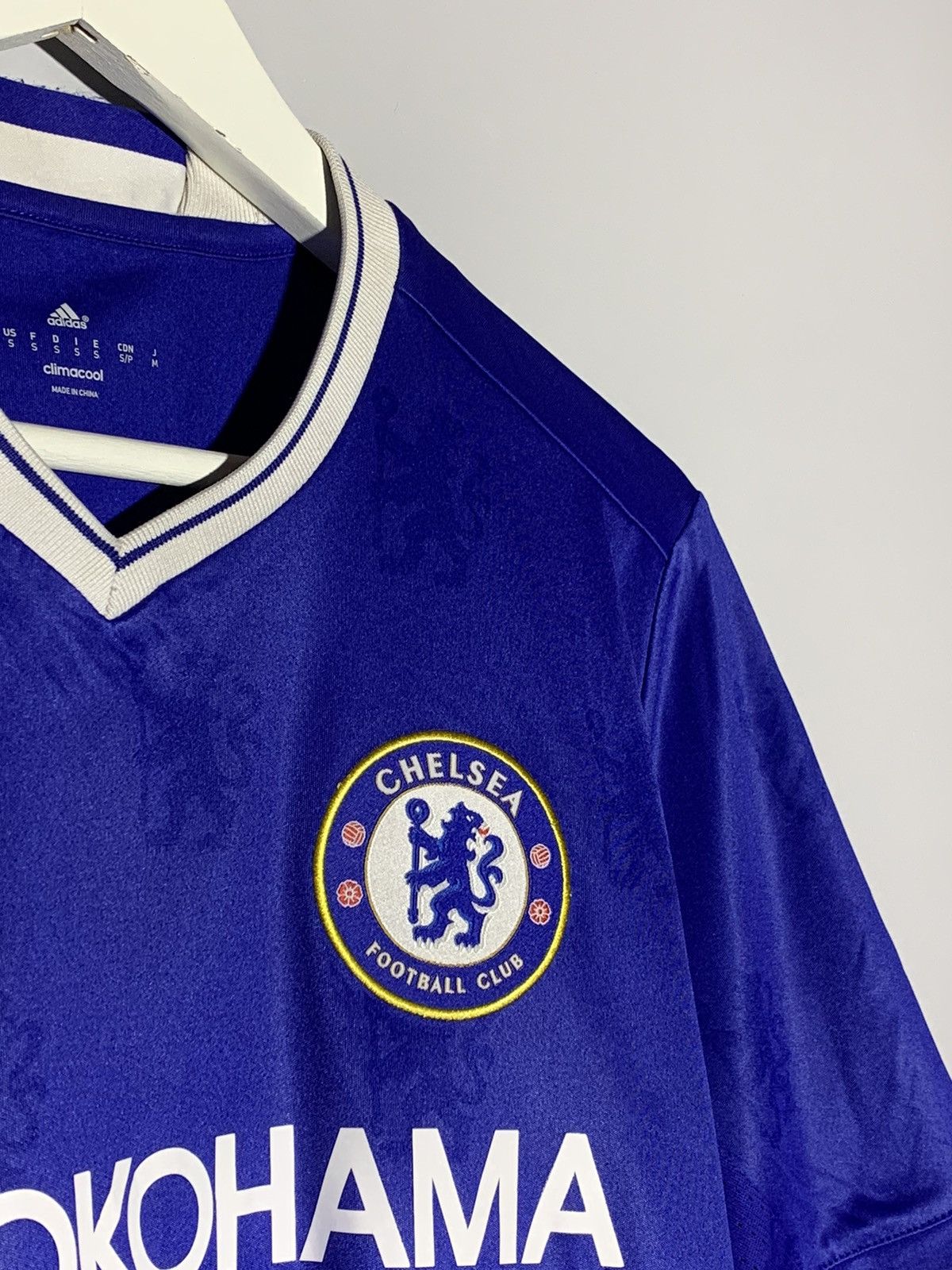 Adidas × Chelsea Soccer Chelsea Adidas 2016/17 Home Y2k Streetwear Football Shirt Size US S / EU 44-46 / 1 - 4 Thumbnail