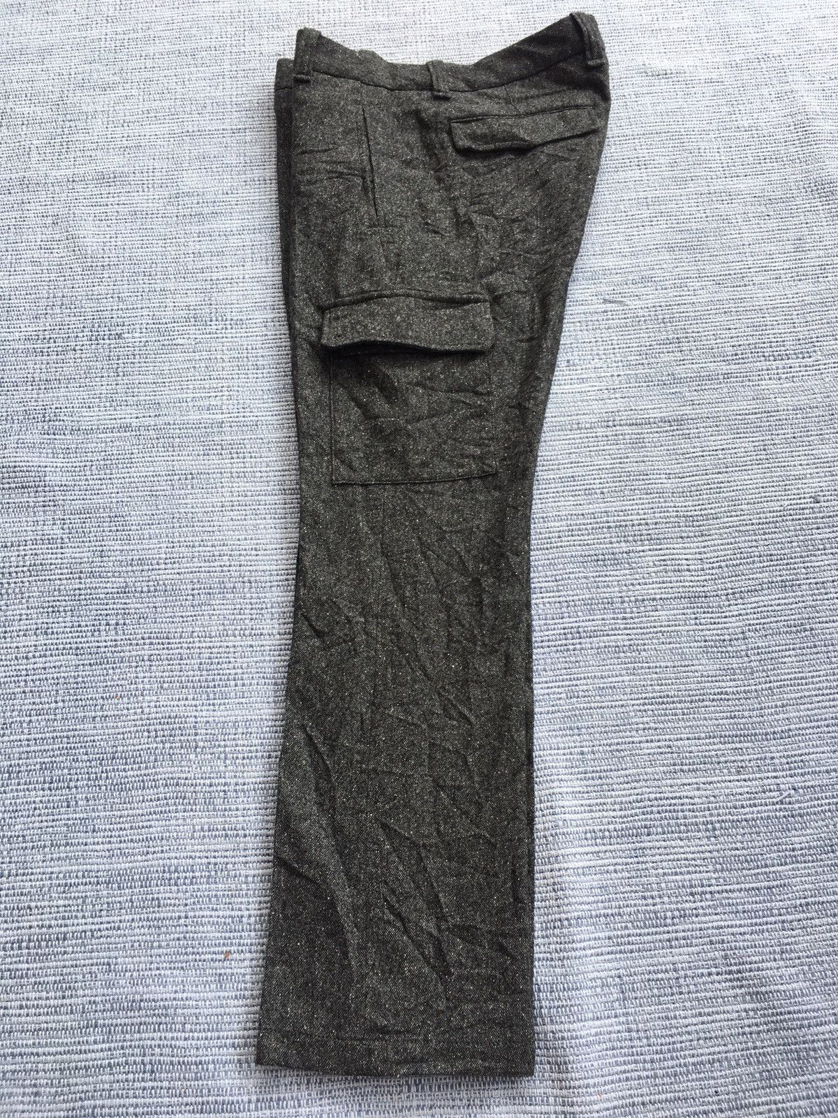 Japanese Brand mix wool cargo pants Size US 32 / EU 48 - 6 Thumbnail