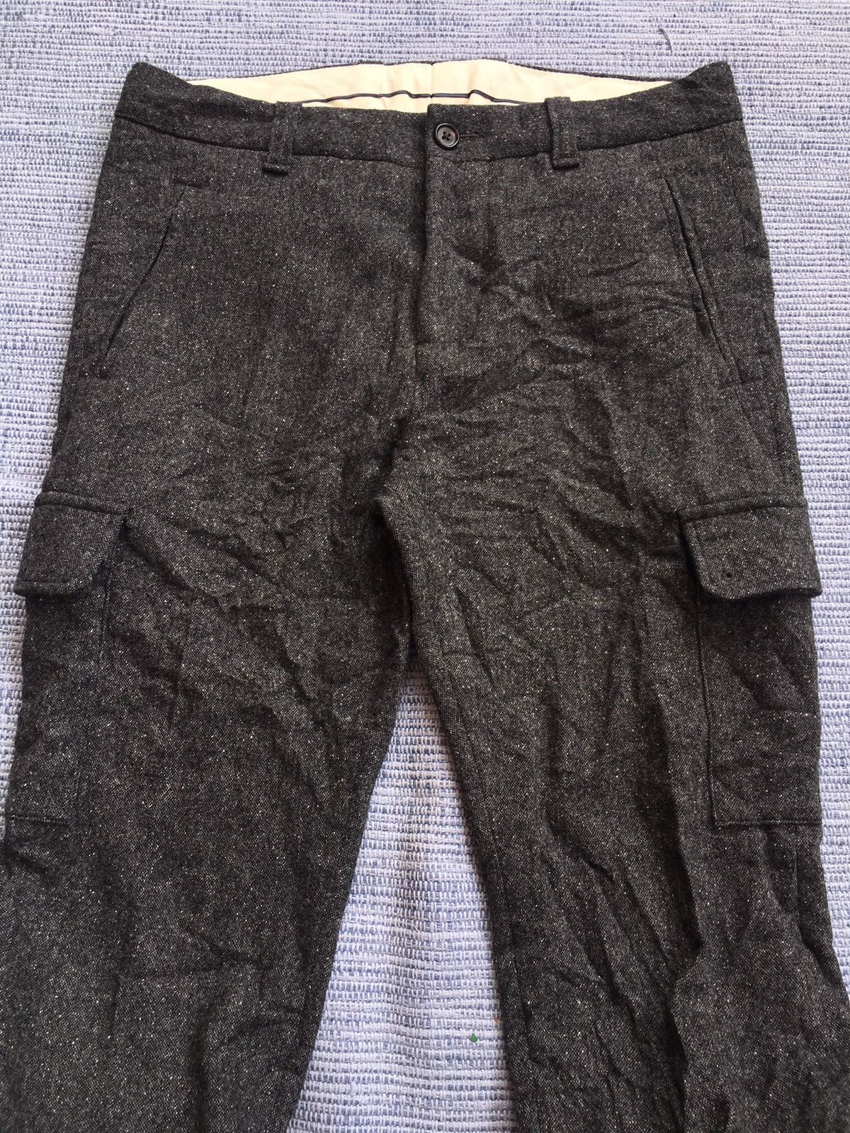 Japanese Brand mix wool cargo pants Size US 32 / EU 48 - 2 Thumbnail