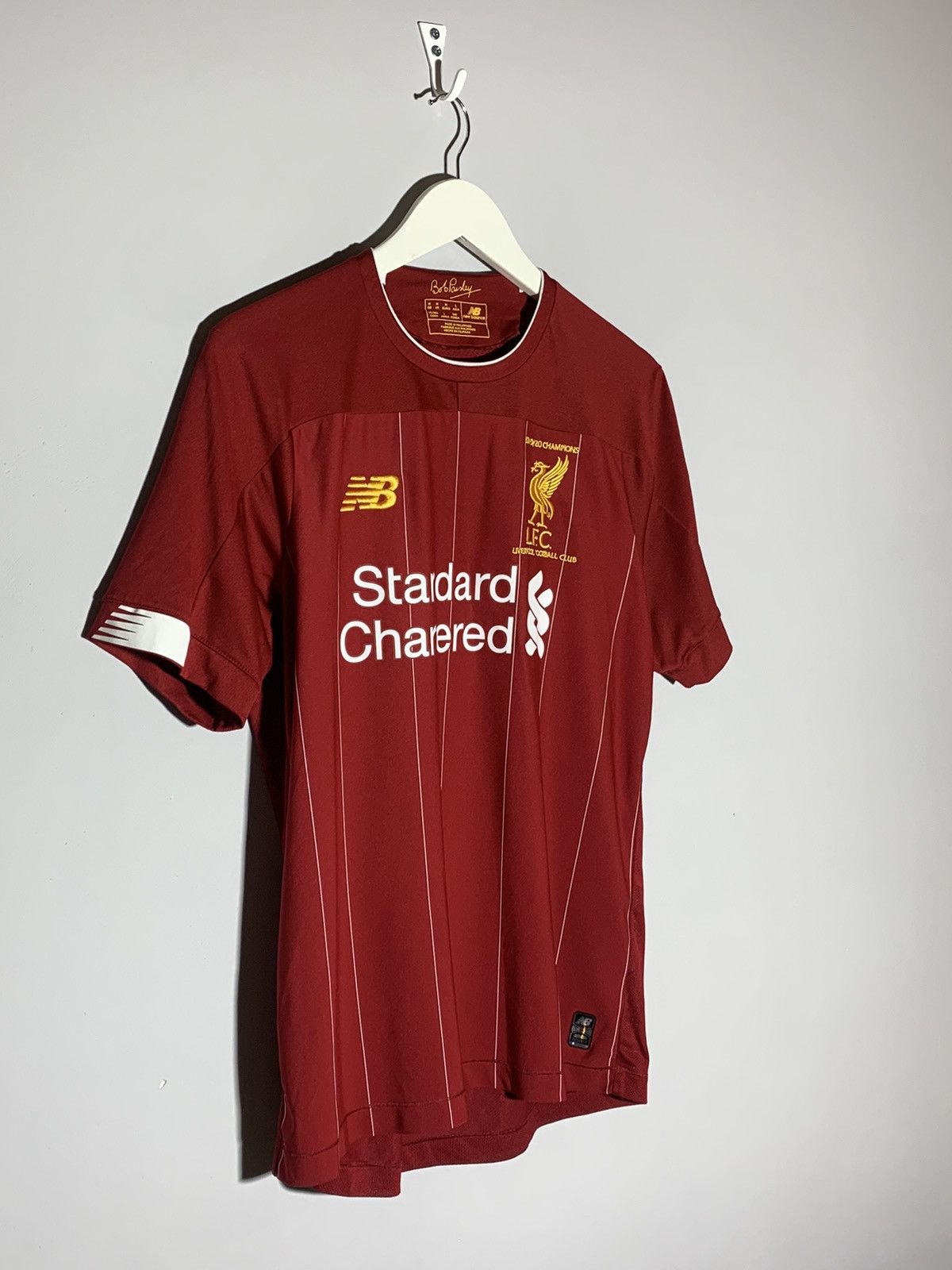 New Balance Liverpool New Balance 2019/20 Y2k Streetwear Football Shirt Size US M / EU 48-50 / 2 - 2 Thumbnail