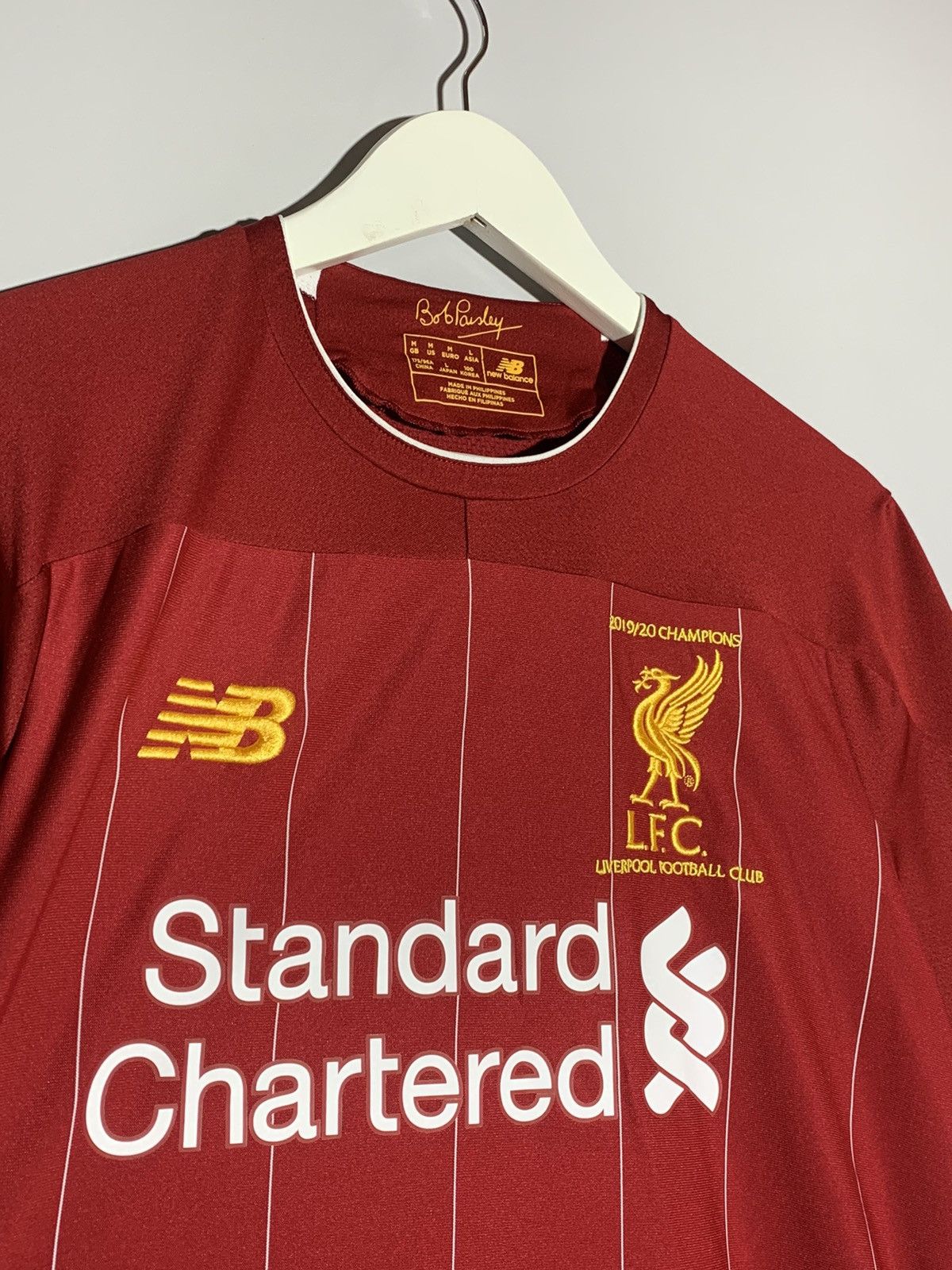New Balance Liverpool New Balance 2019/20 Y2k Streetwear Football Shirt Size US M / EU 48-50 / 2 - 3 Thumbnail