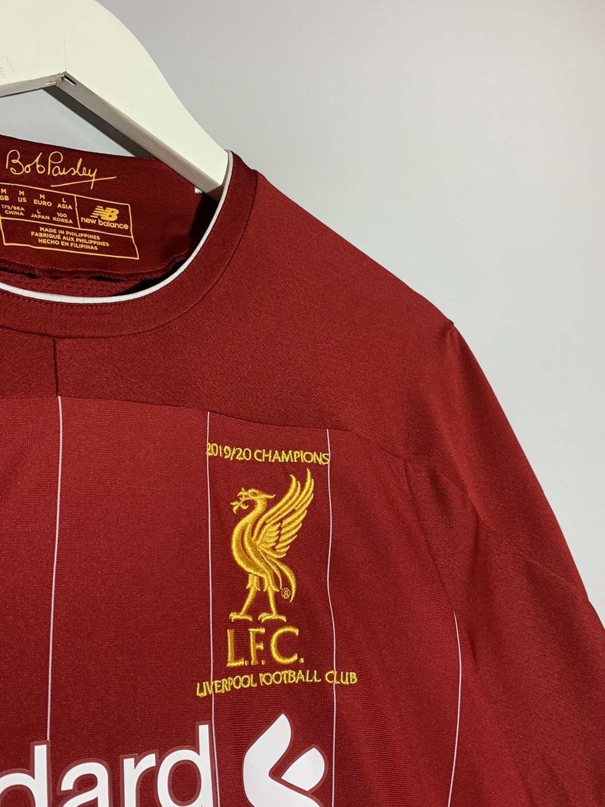 New Balance Liverpool New Balance 2019/20 Y2k Streetwear Football Shirt Size US M / EU 48-50 / 2 - 4 Thumbnail