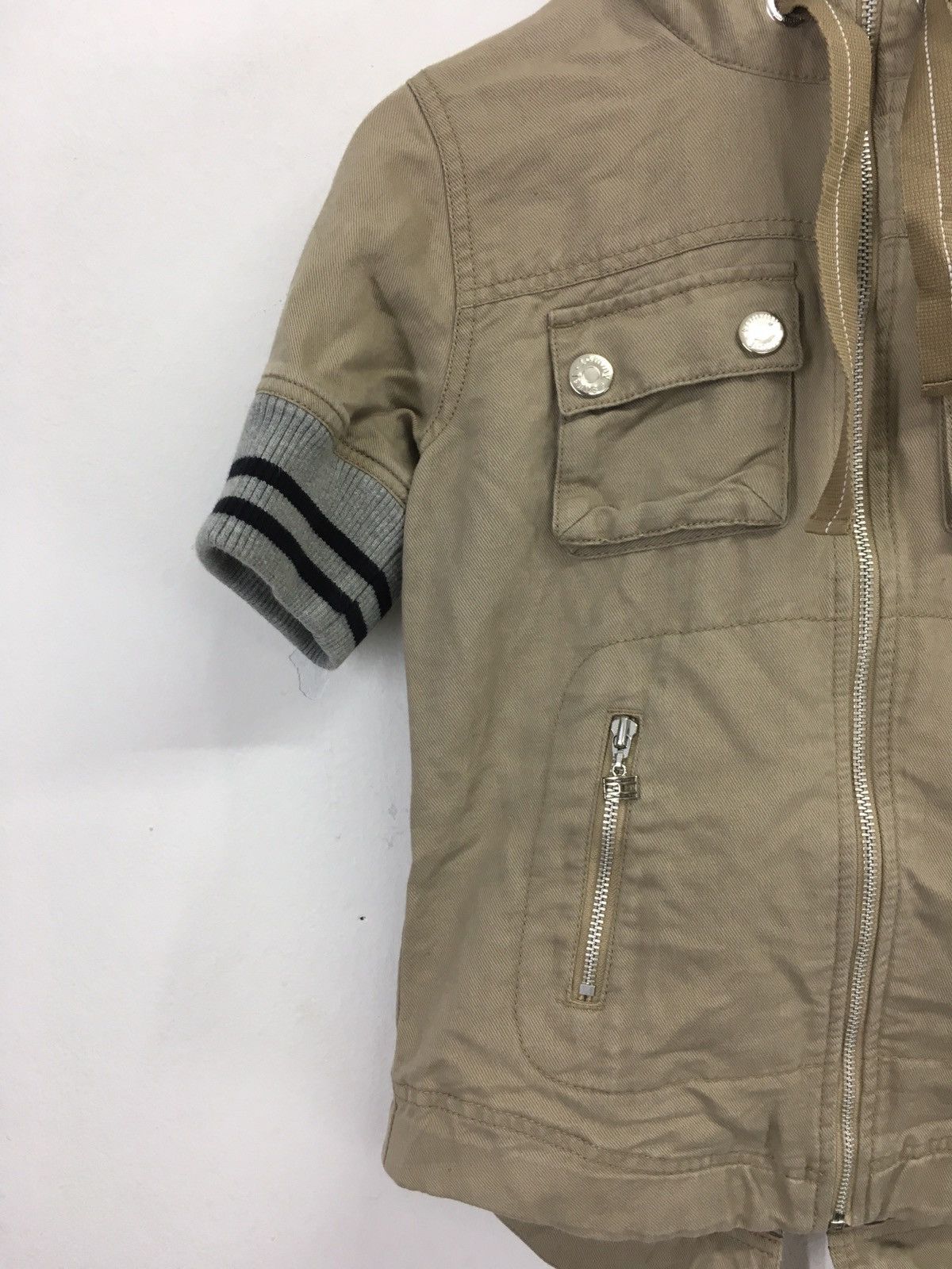 Tommy Hilfiger zipper short sleeve hoodie Size US S / EU 44-46 / 1 - 3 Thumbnail