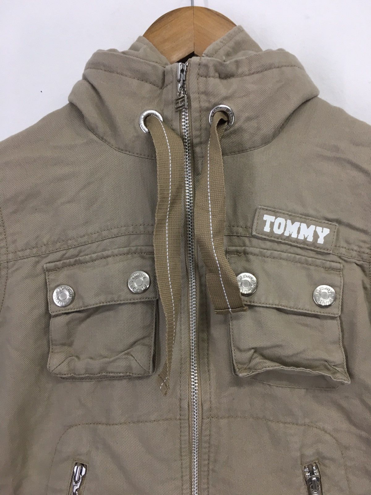 Tommy Hilfiger zipper short sleeve hoodie Size US S / EU 44-46 / 1 - 1 Thumbnail
